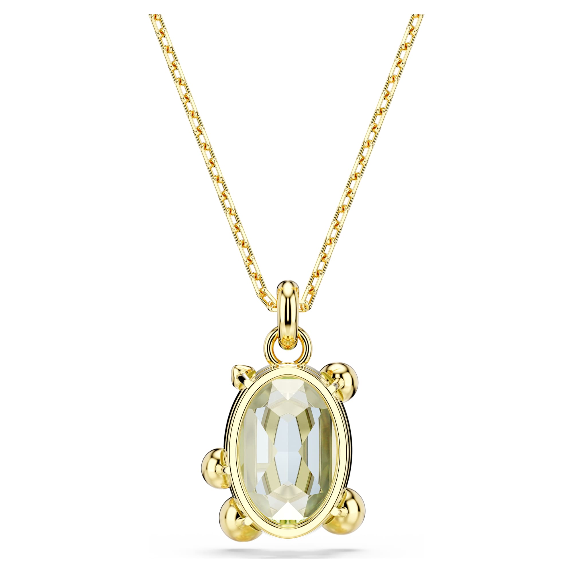 שרשרת Gema בציפוי זהב מבריק SWAROVSKI