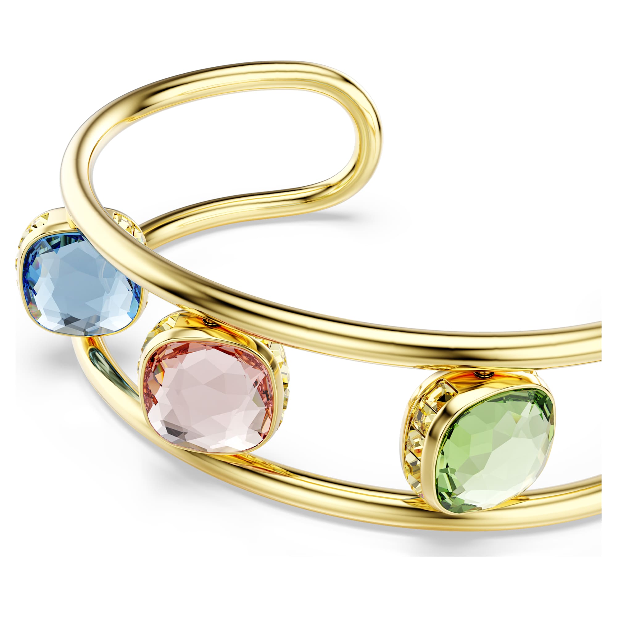 צמיד Chroma בציפוי זהב מבריק SWAROVSKI