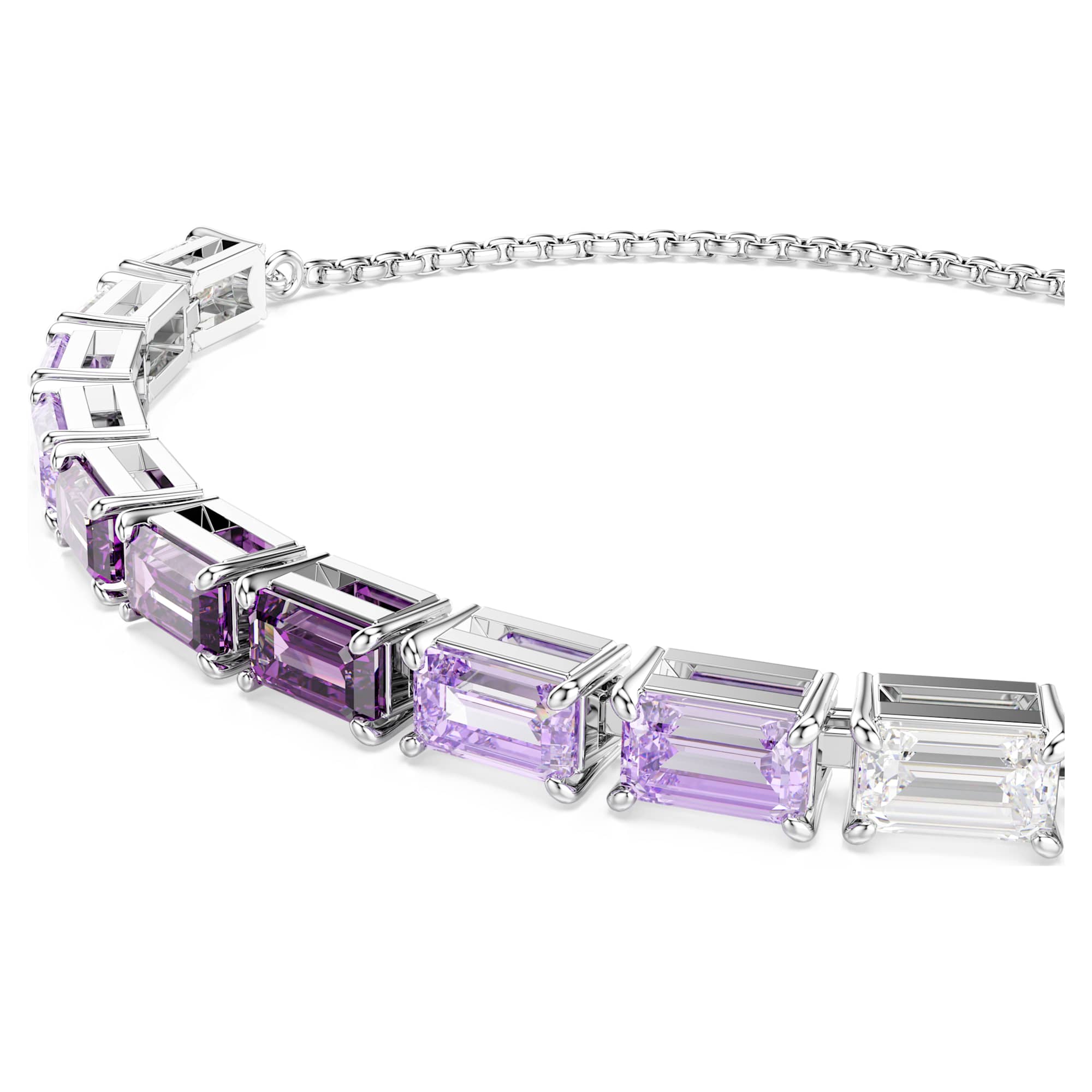 צמיד Matrix בציפוי רודיום מבריק SWAROVSKI