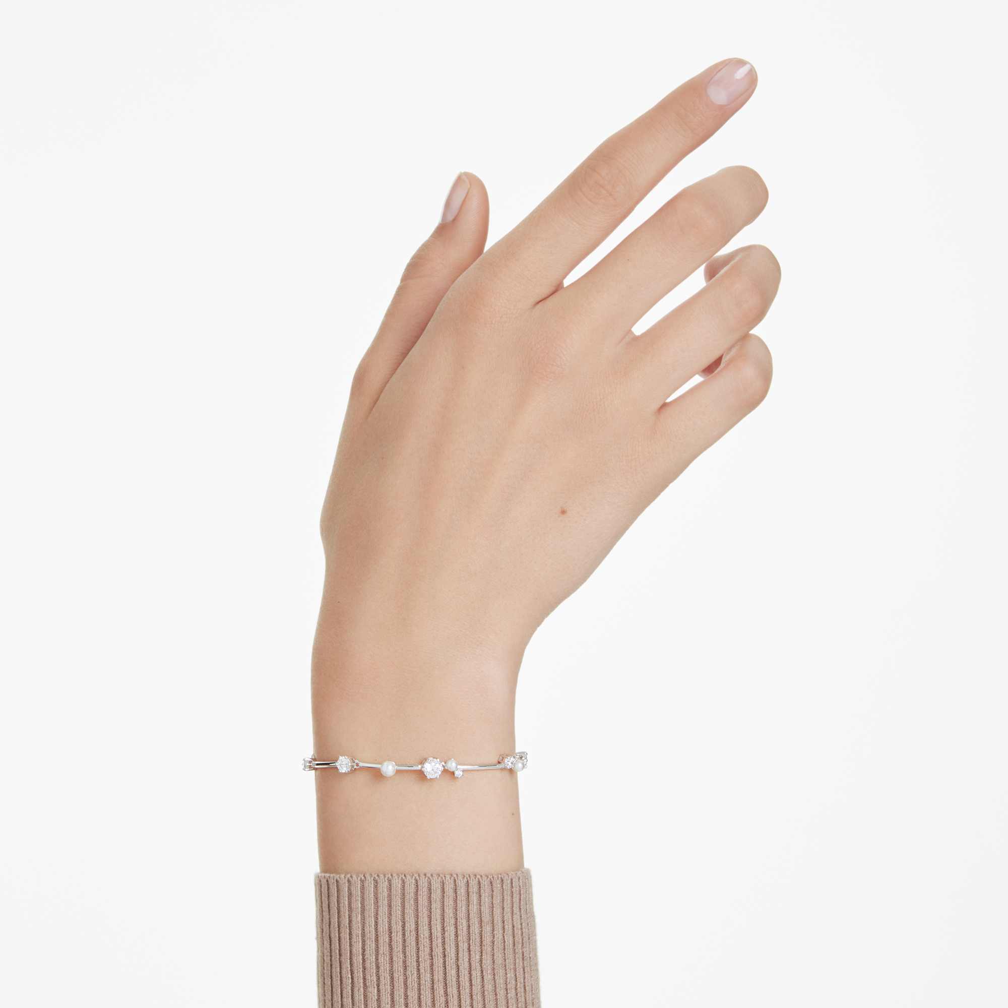 צמיד Constella בציפוי רודיום מבריק SWAROVSKI