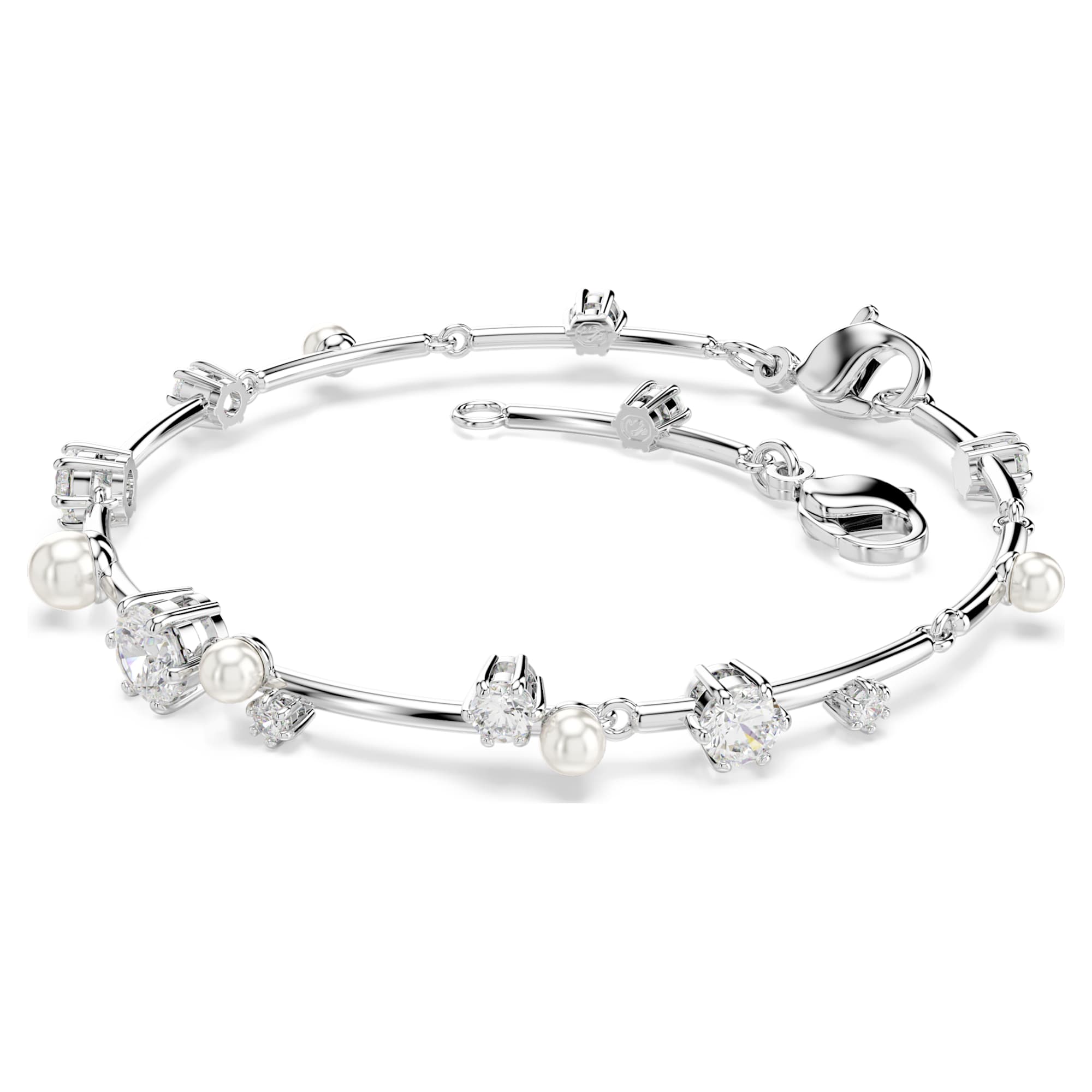 צמיד Constella בציפוי רודיום מבריק SWAROVSKI