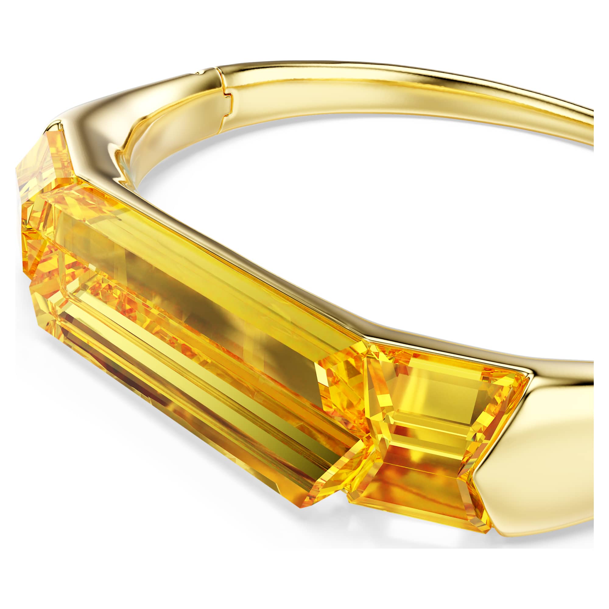 צמיד Lucent בציפוי זהב מבריק SWAROVSKI