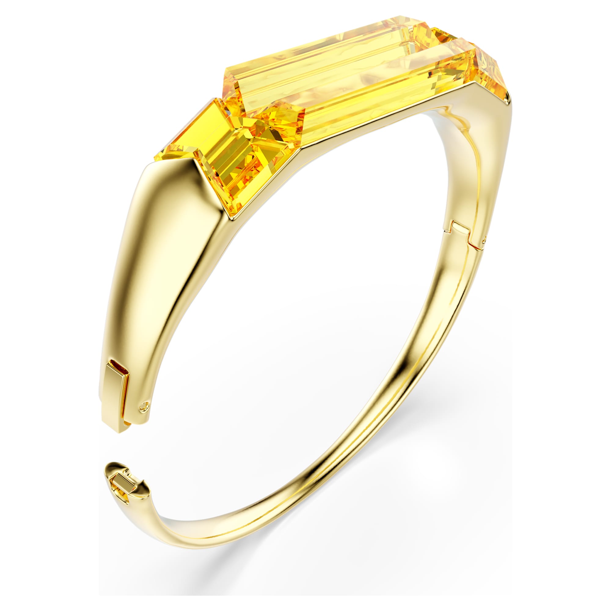 צמיד Lucent בציפוי זהב מבריק SWAROVSKI