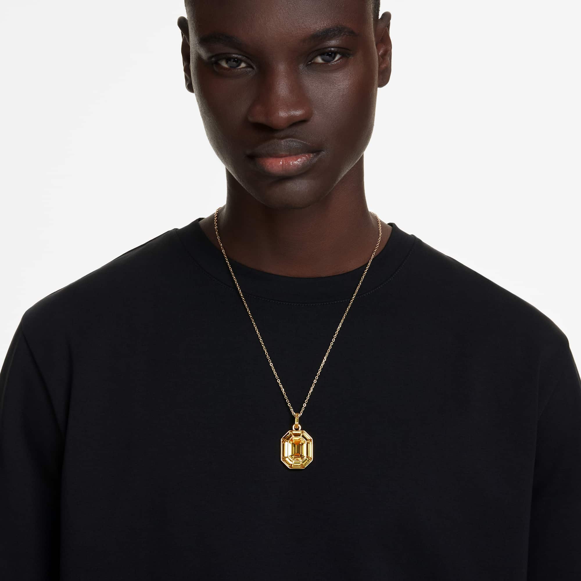 שרשרת Lucent בציפוי זהב מבריק SWAROVSKI