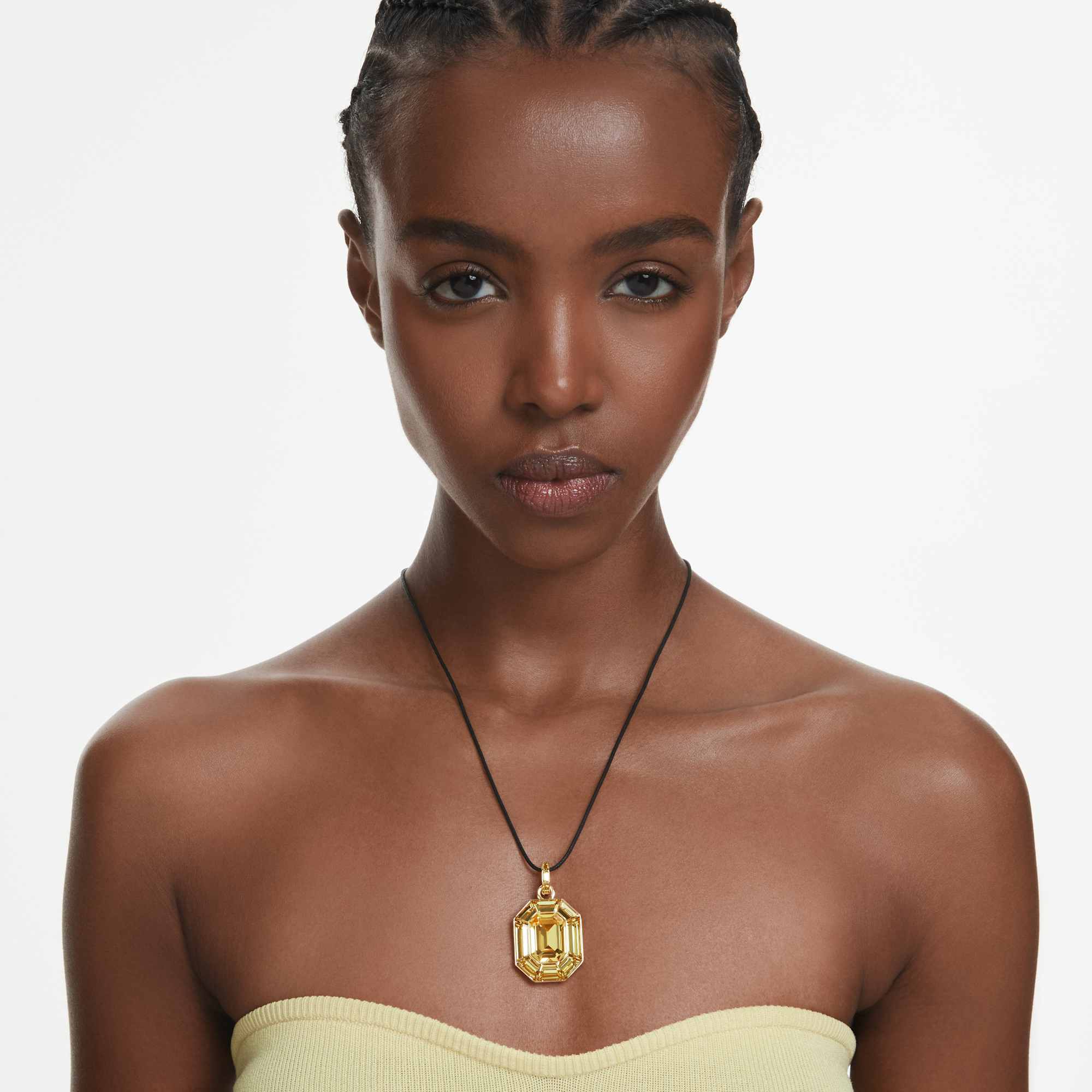 שרשרת Lucent בציפוי זהב מבריק SWAROVSKI