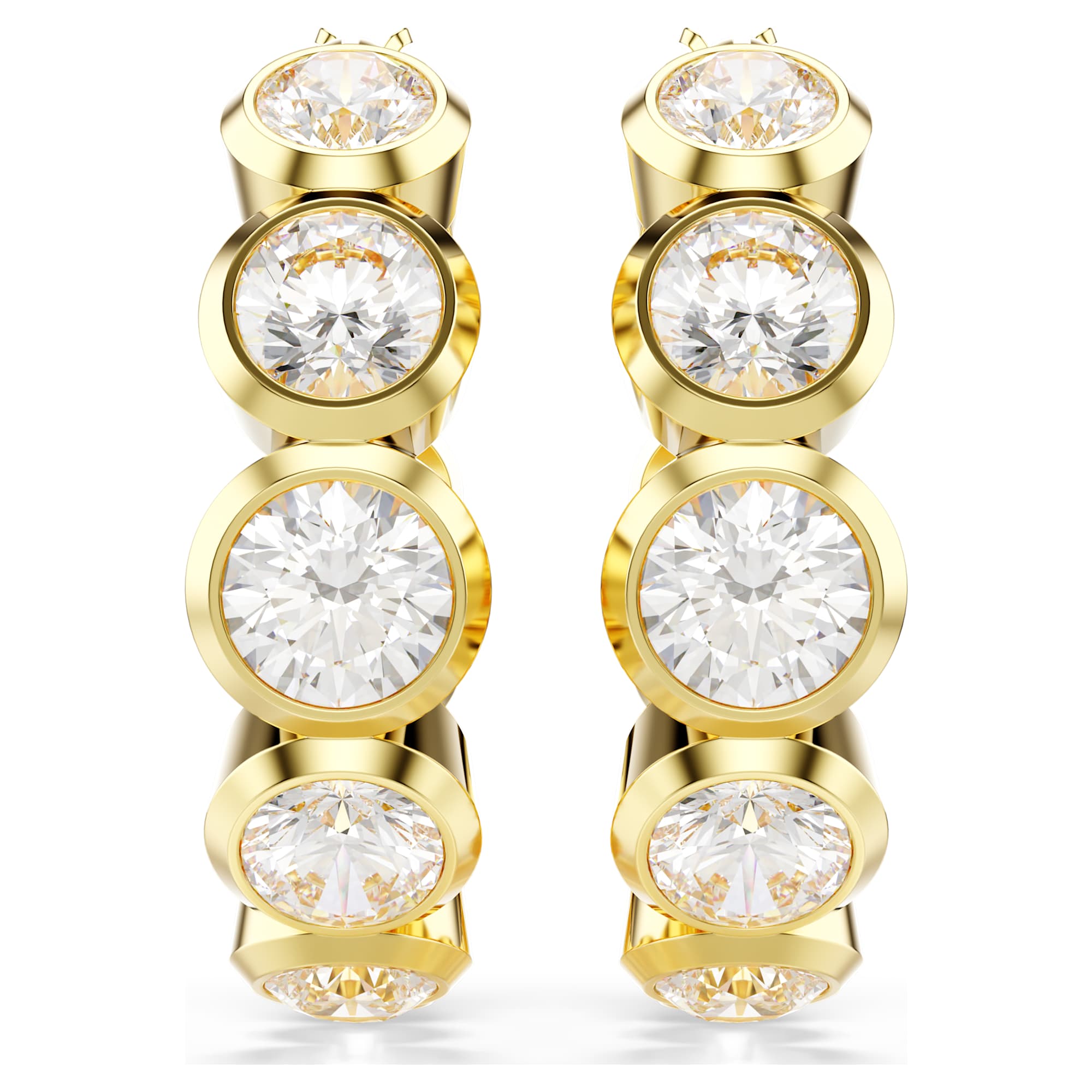 עגילי Imber בציפוי זהב מבריק SWAROVSKI