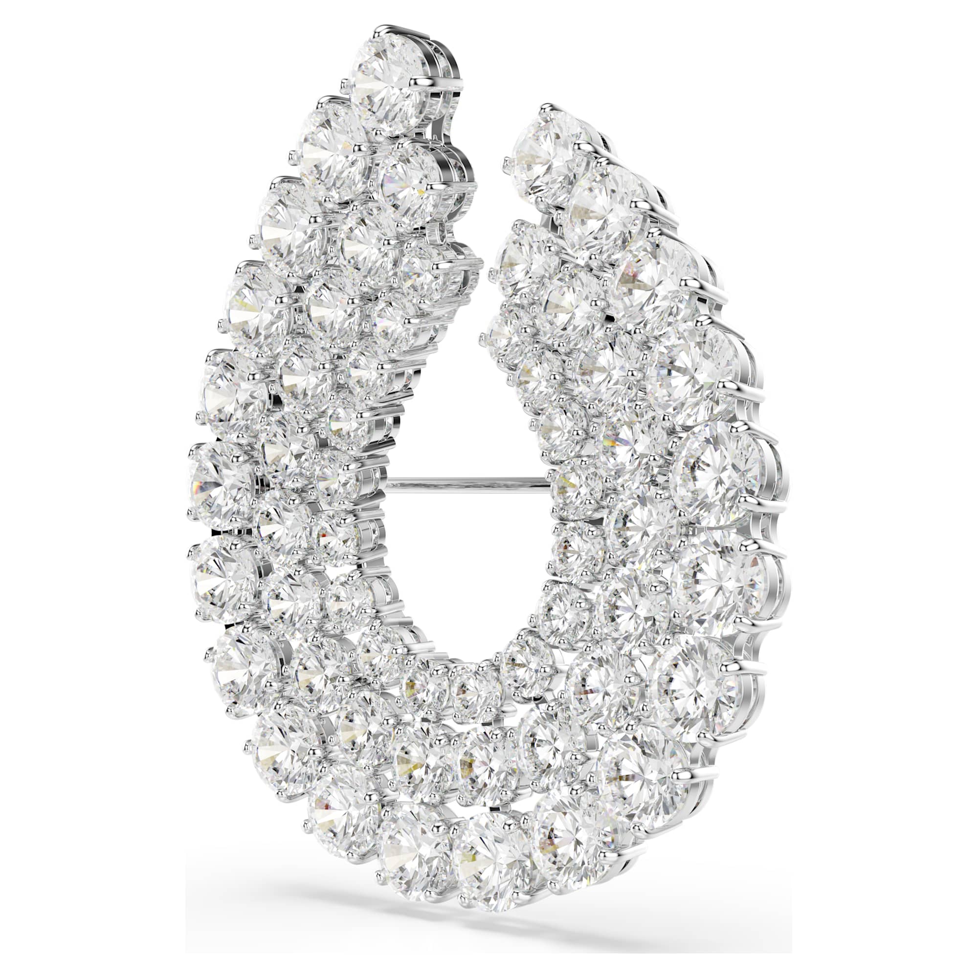 סיכות Matrix בציפוי רודיום מבריק SWAROVSKI