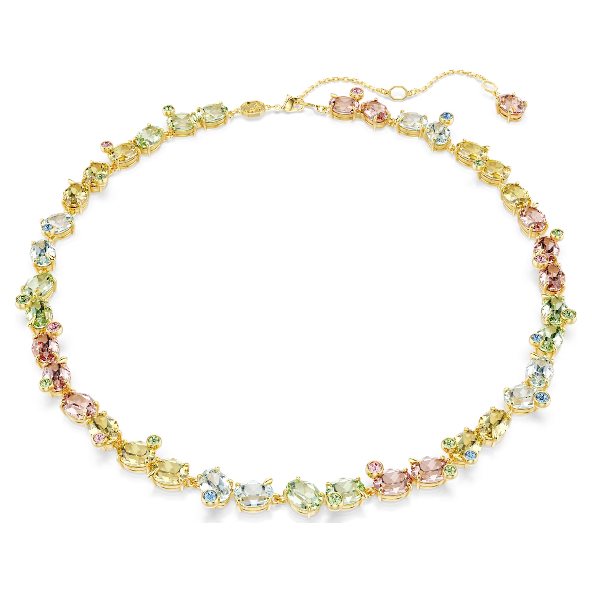 שרשרת Gema בציפוי זהב מבריק SWAROVSKI