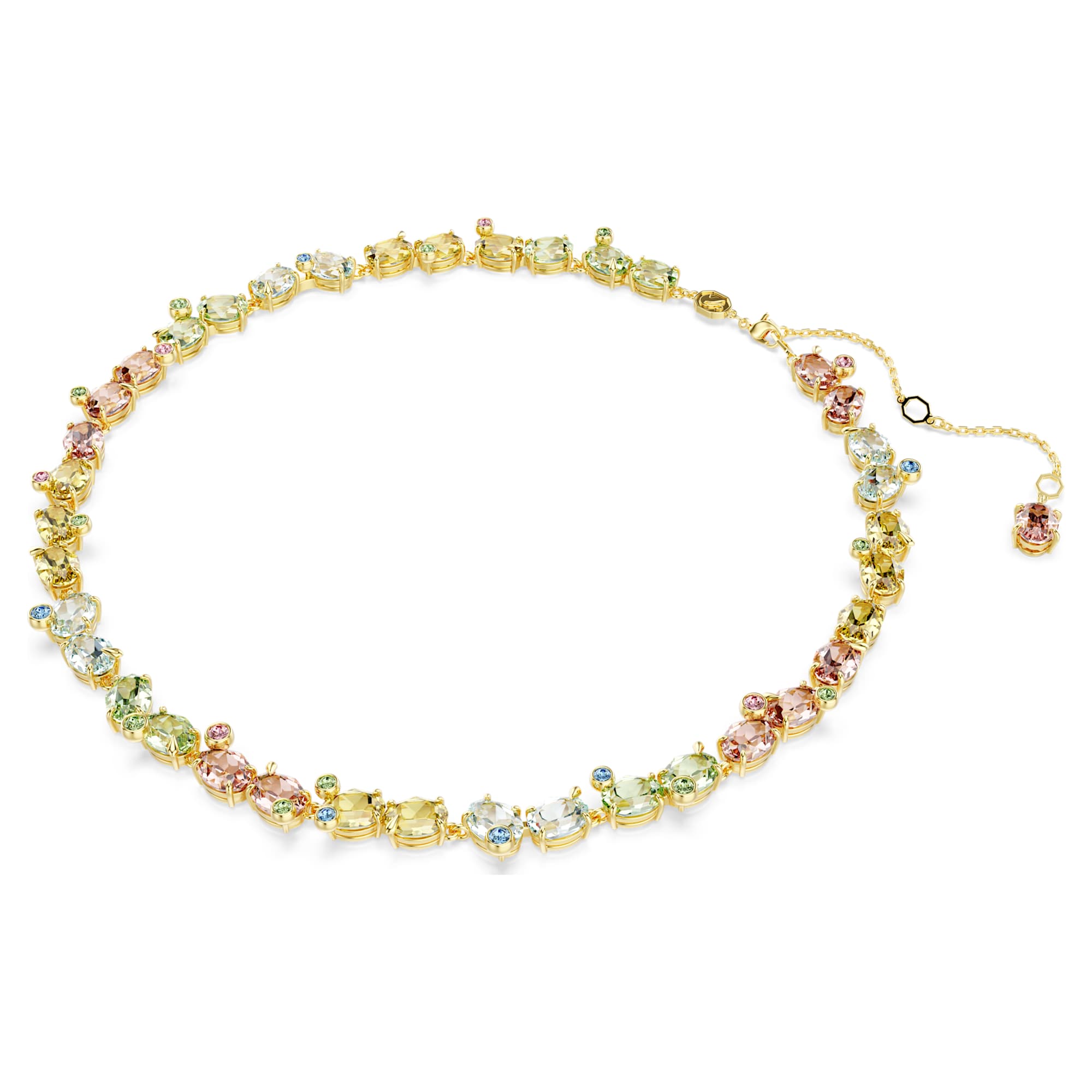 שרשרת Gema בציפוי זהב מבריק SWAROVSKI