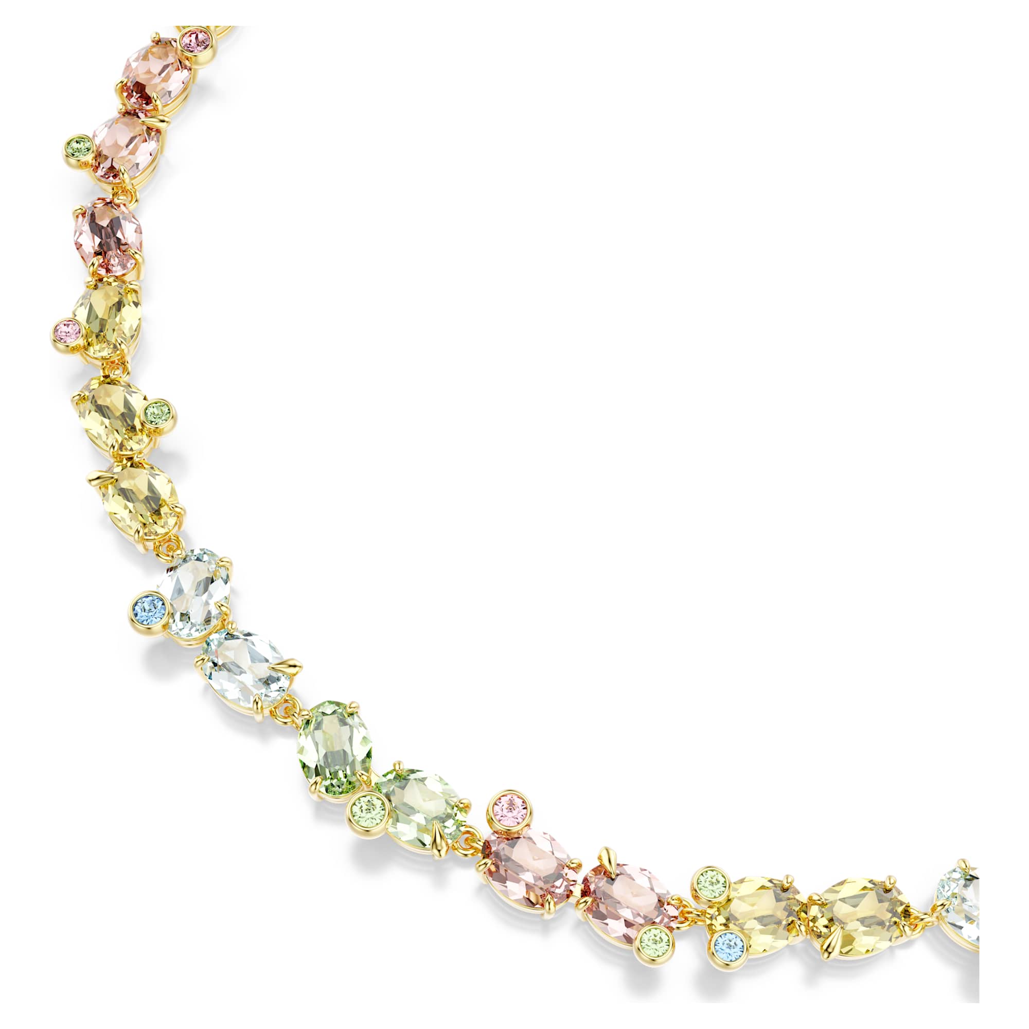 שרשרת Gema בציפוי זהב מבריק SWAROVSKI