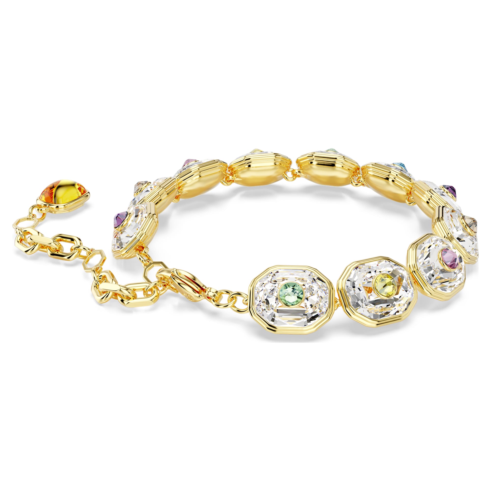 צמיד Chroma בציפוי זהב מבריק SWAROVSKI