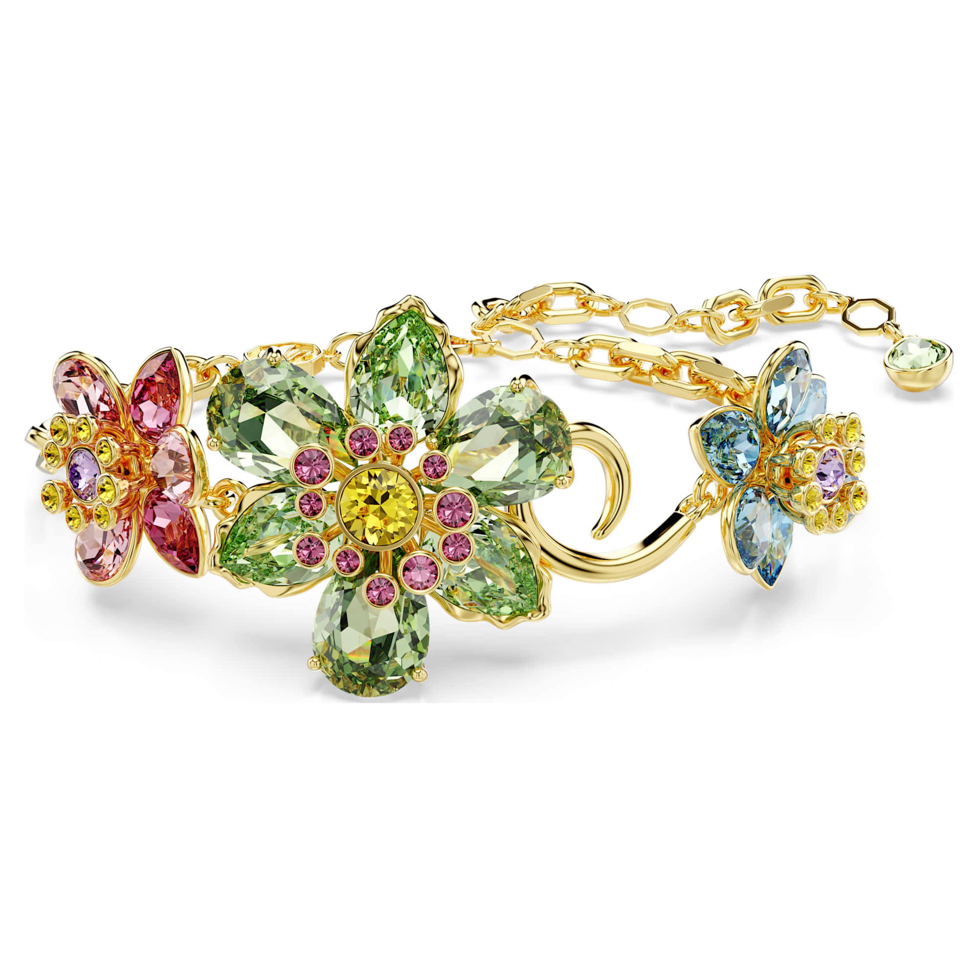 צמיד Idyllia בציפוי זהב מבריק SWAROVSKI