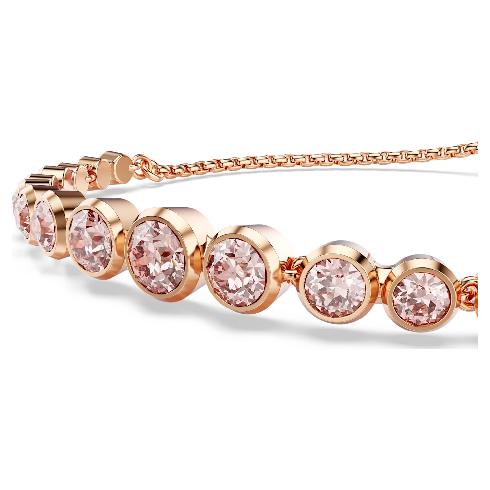 צמיד Imber בציפוי רוז גולד מבריק SWAROVSKI