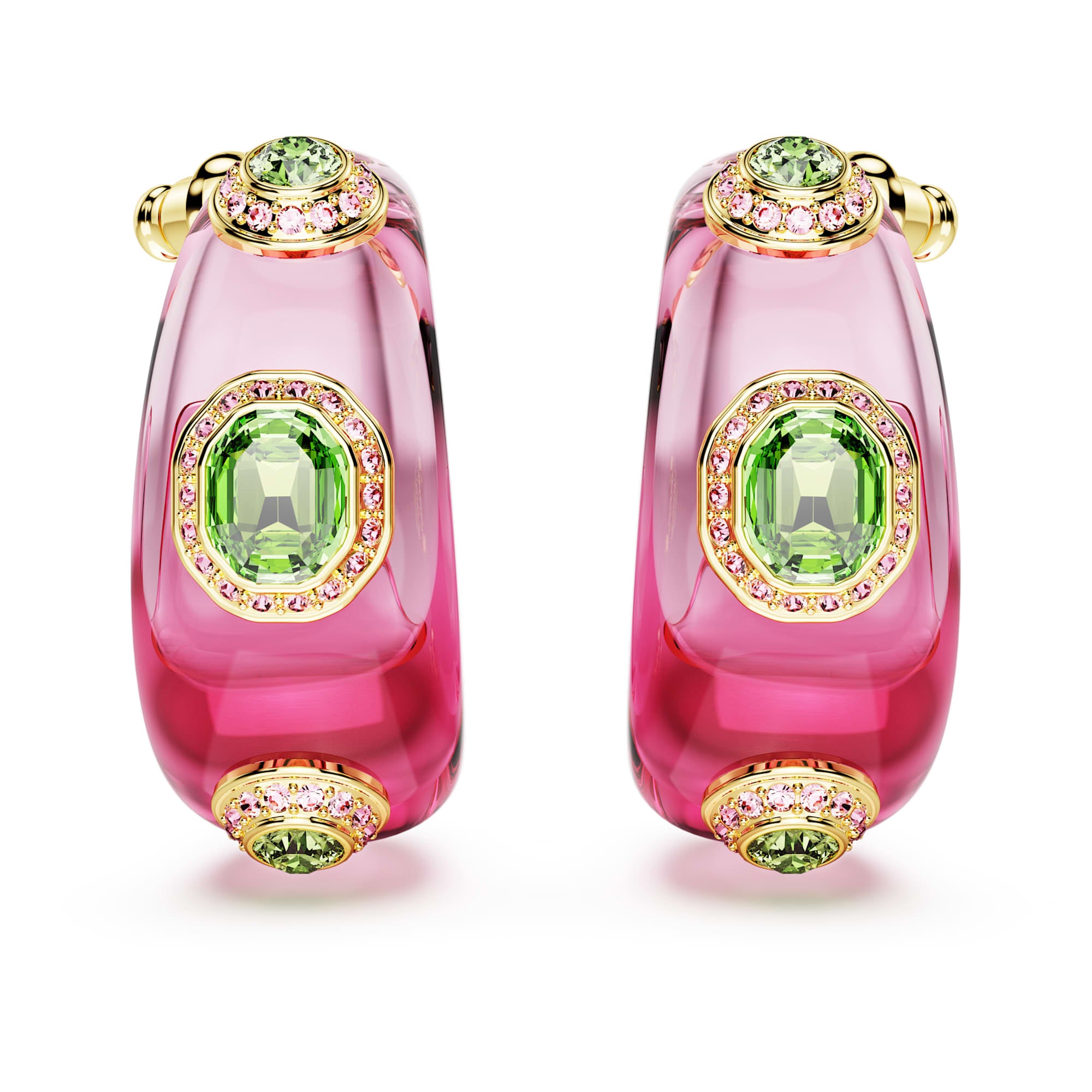 עגילי Dulcis בציפוי זהב מבריק SWAROVSKI