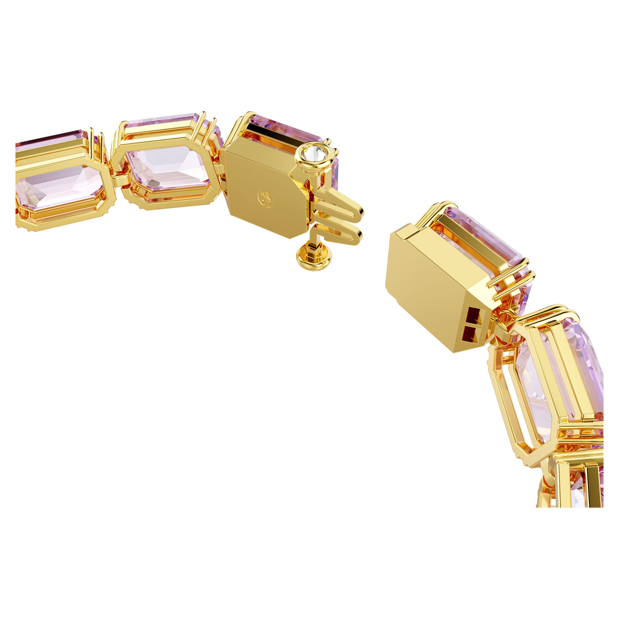 צמיד Millenia בציפוי זהב מבריק SWAROVSKI