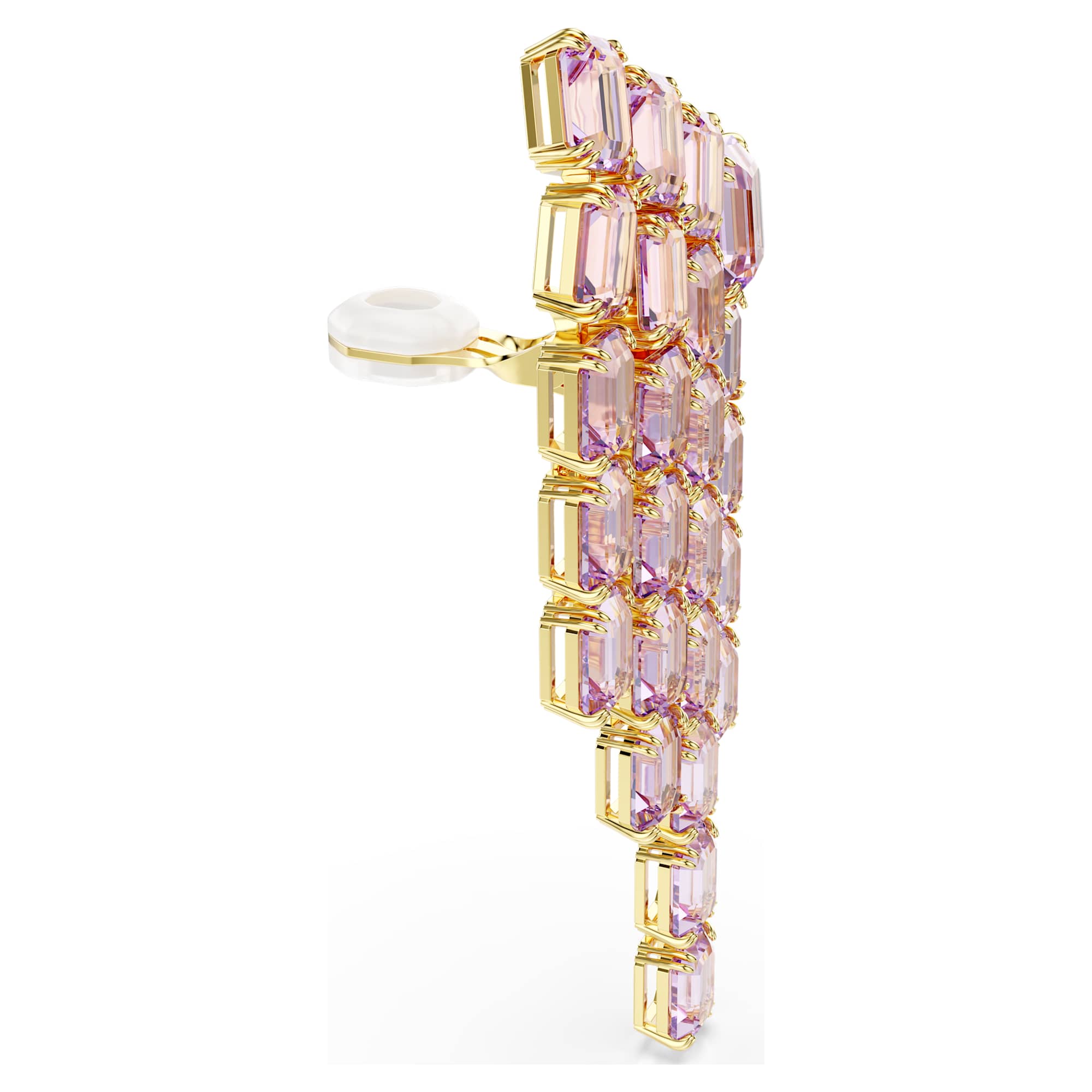 עגילי Millenia בציפוי זהב מבריק SWAROVSKI
