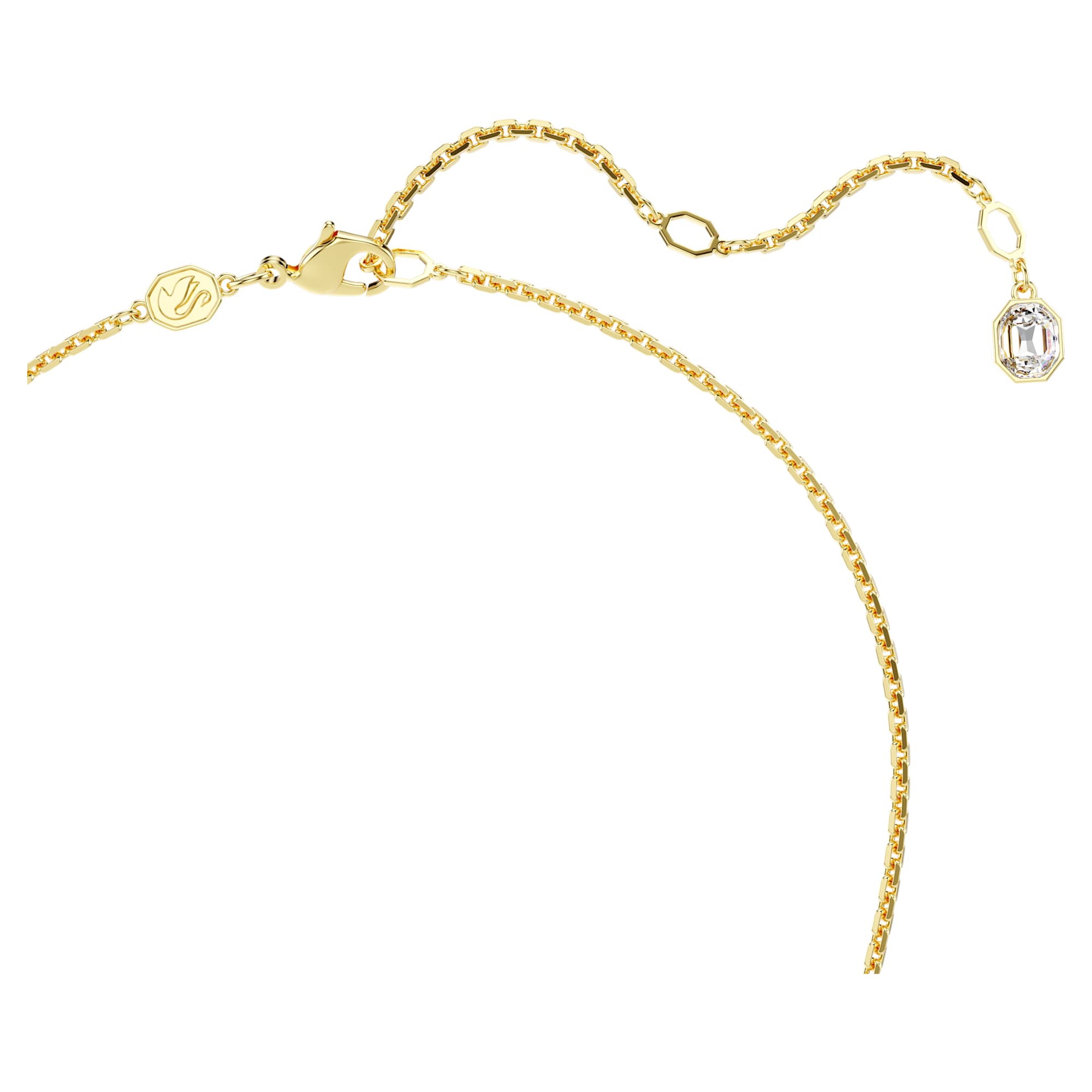 שרשרת Idyllia בציפוי זהב מבריק SWAROVSKI