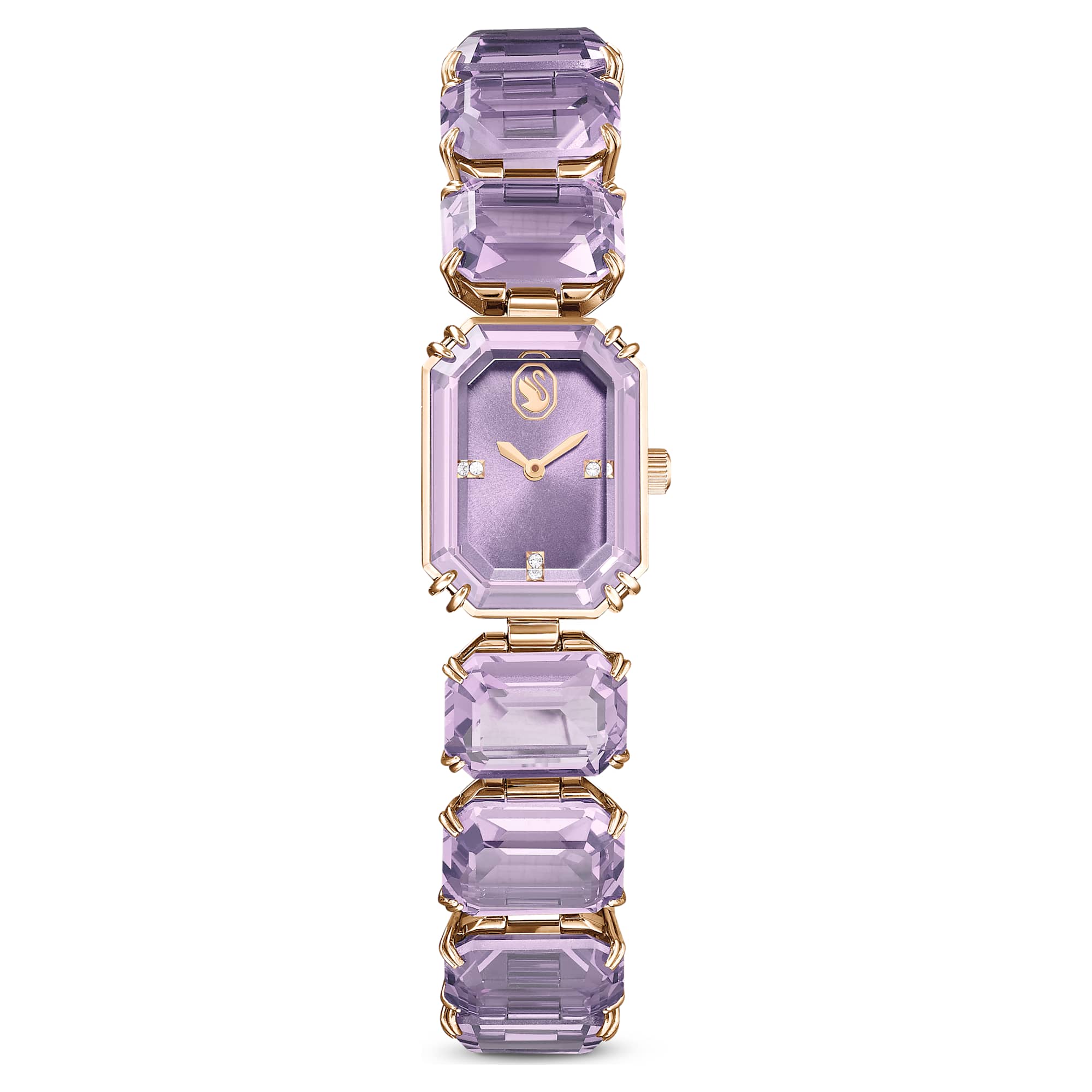 שעון Jewelry Watch בציפוי PVD שמפניה זהב SWAROVSKI