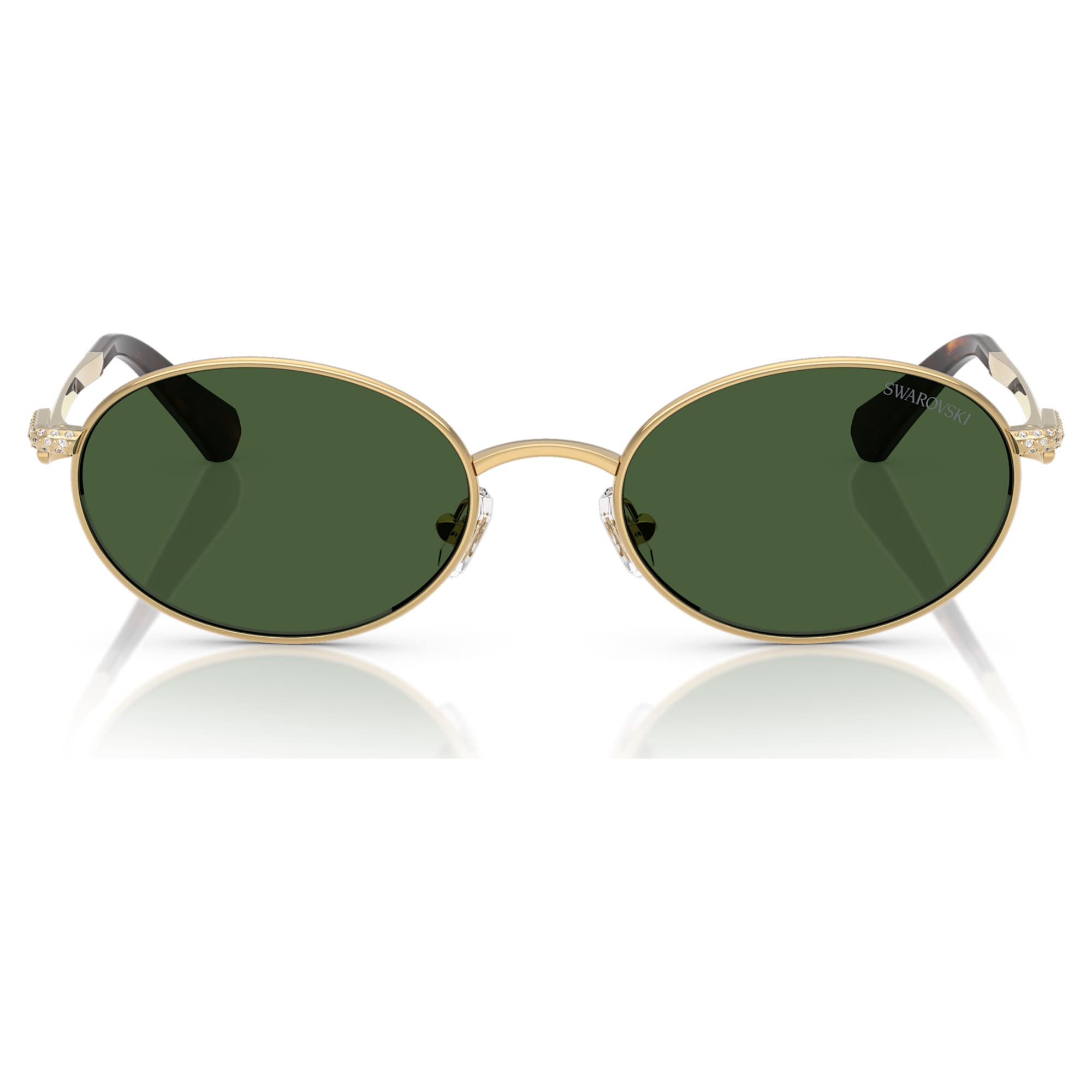 משקפי שמש Industry בציפוי זהב מבריק SWAROVSKI