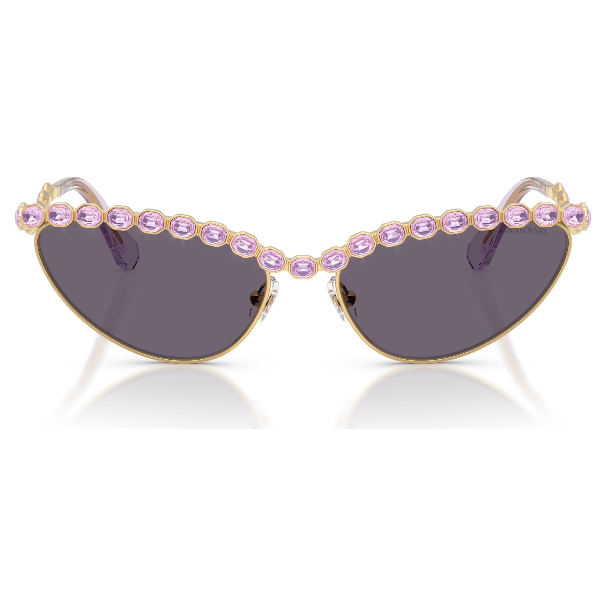 משקפי שמש Crystal Purity בציפוי זהב מבריק SWAROVSKI