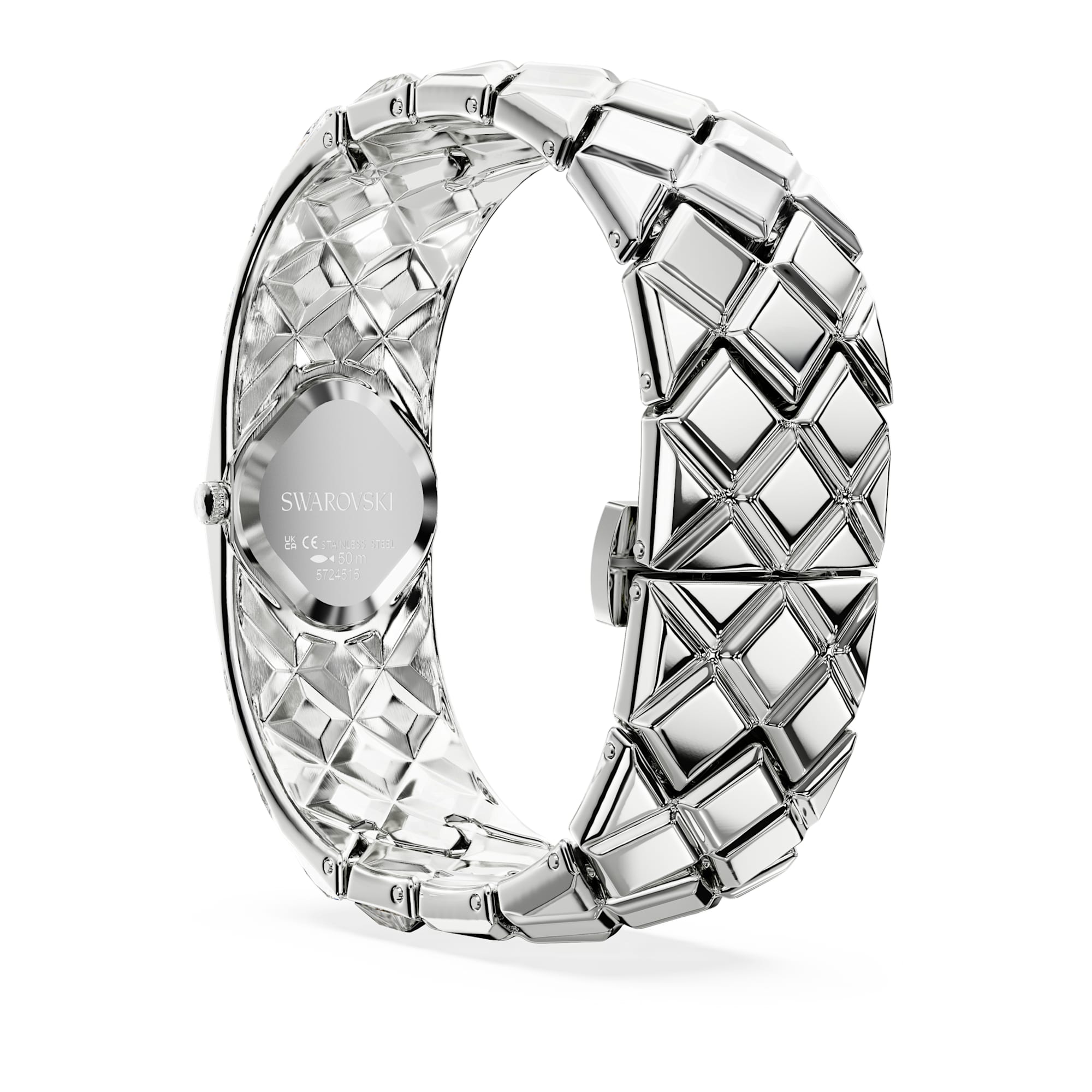 שעון Jewelry Watch בציפוי נירוסטה מבריקה SWAROVSKI