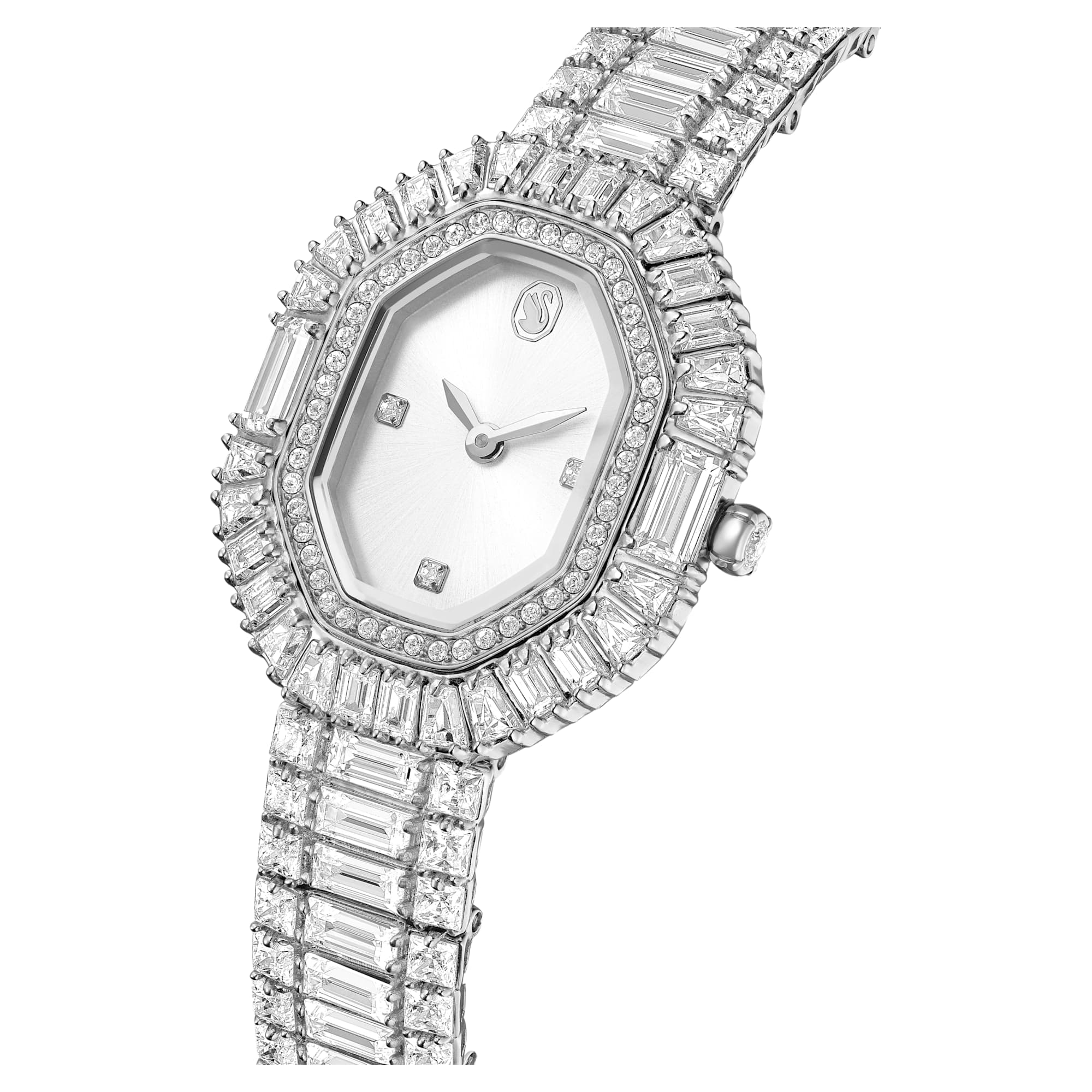 Matrix Octagon שעון Jewelry Watch בציפוי נירוסטה מבריקה