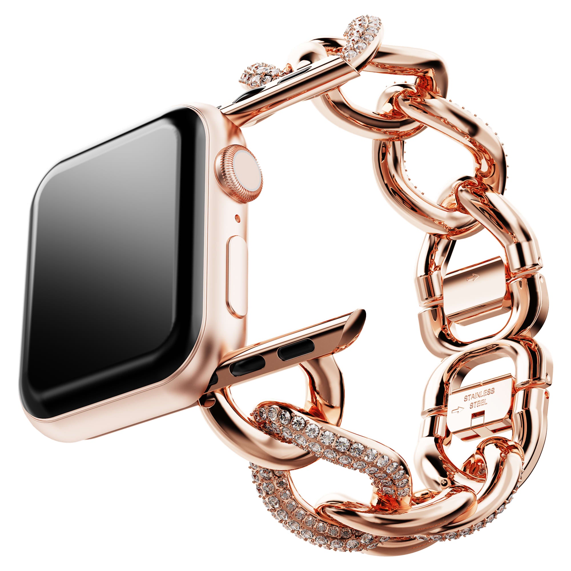 אקססוריז Sparkling בציפוי PVD רוז גולד SWAROVSKI