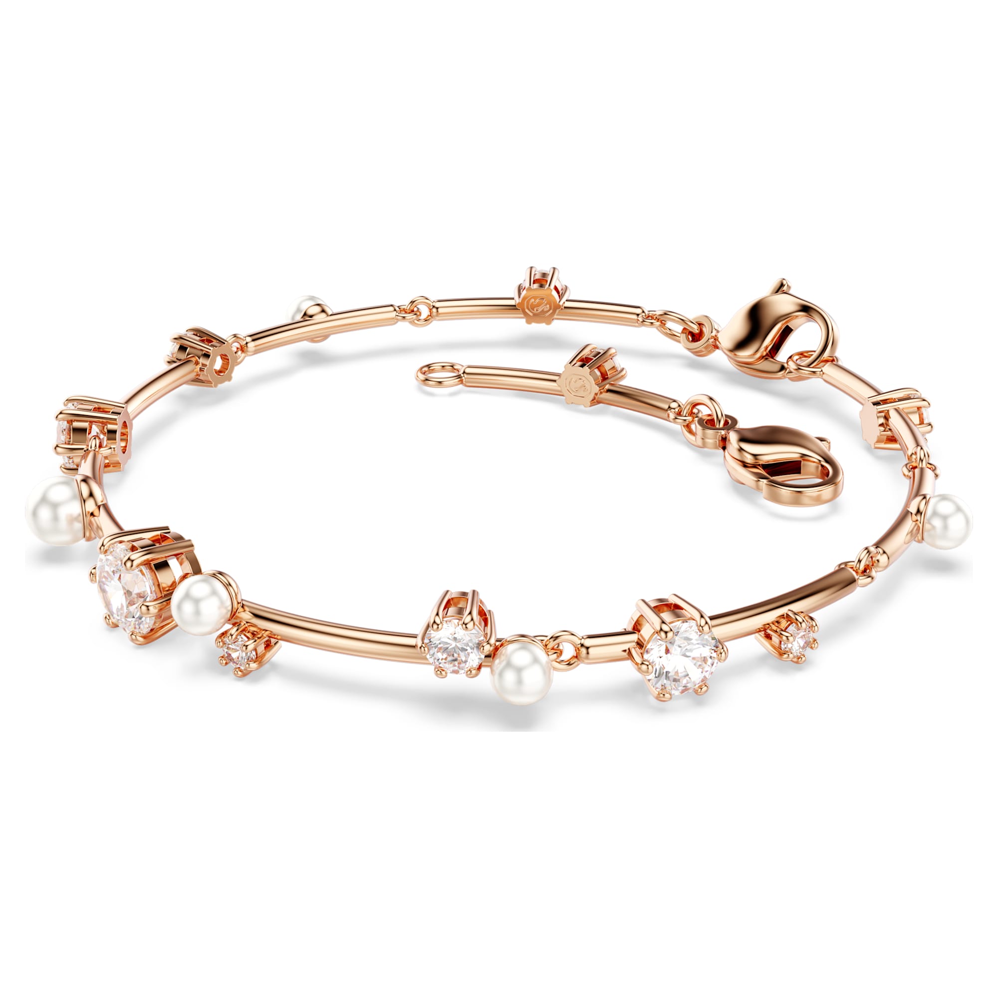 צמיד Constella בציפוי רוז גולד מבריק SWAROVSKI