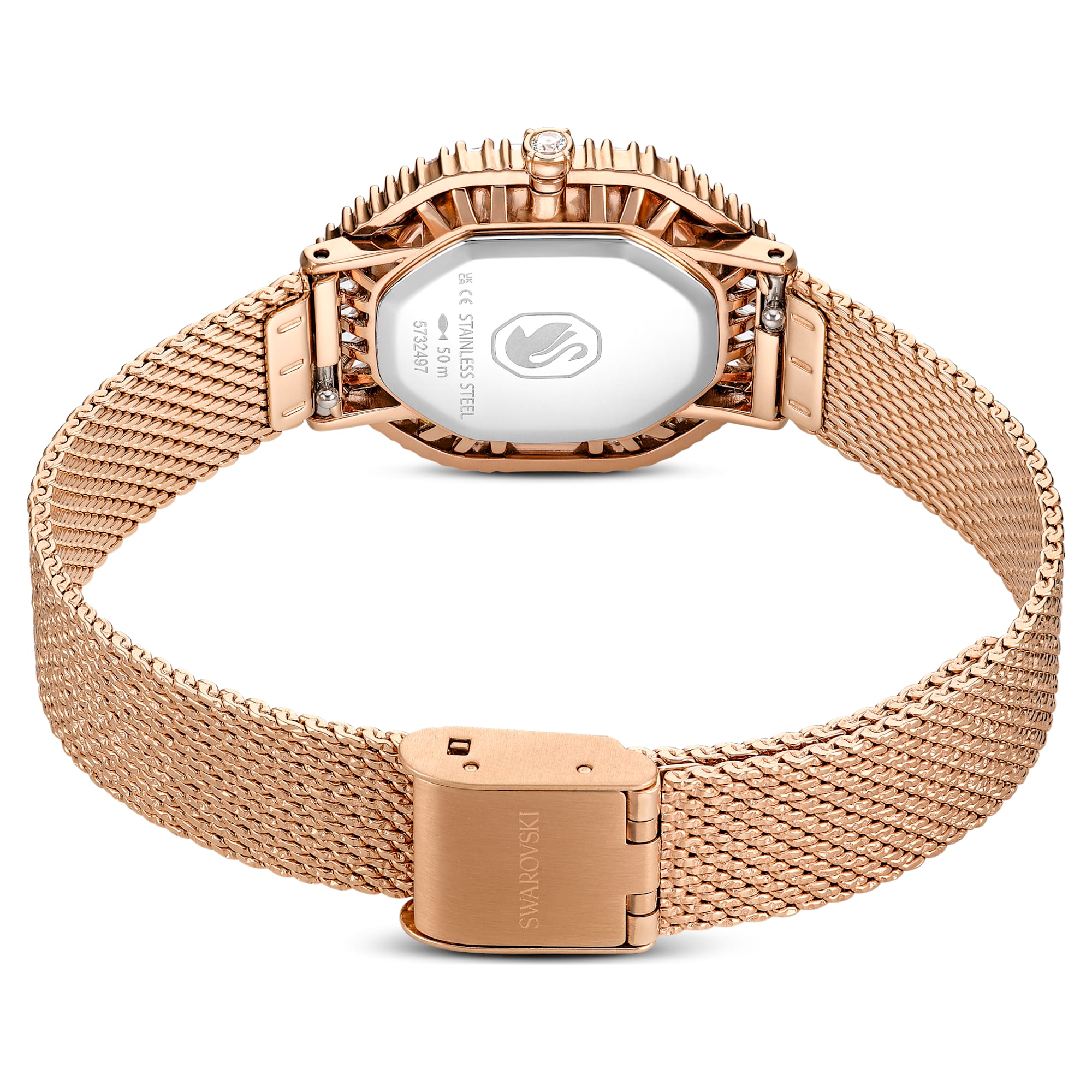 Matrix Octagon שעון Jewelry Watch בציפוי רוז גולד מבריק
