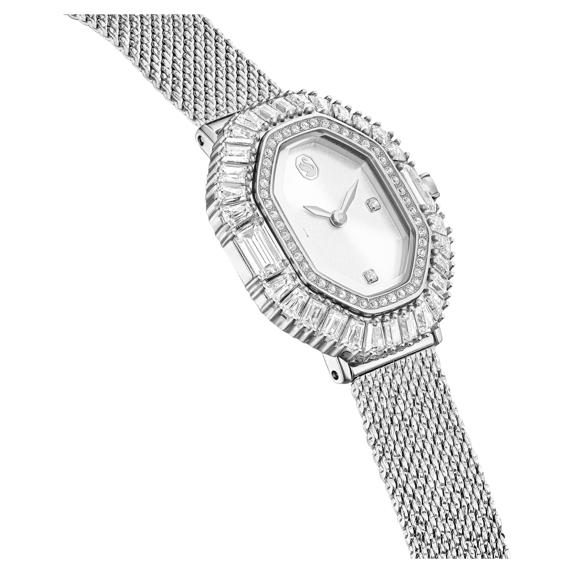 Matrix Octagon שעון Jewelry Watch בציפוי נירוסטה מבריקה