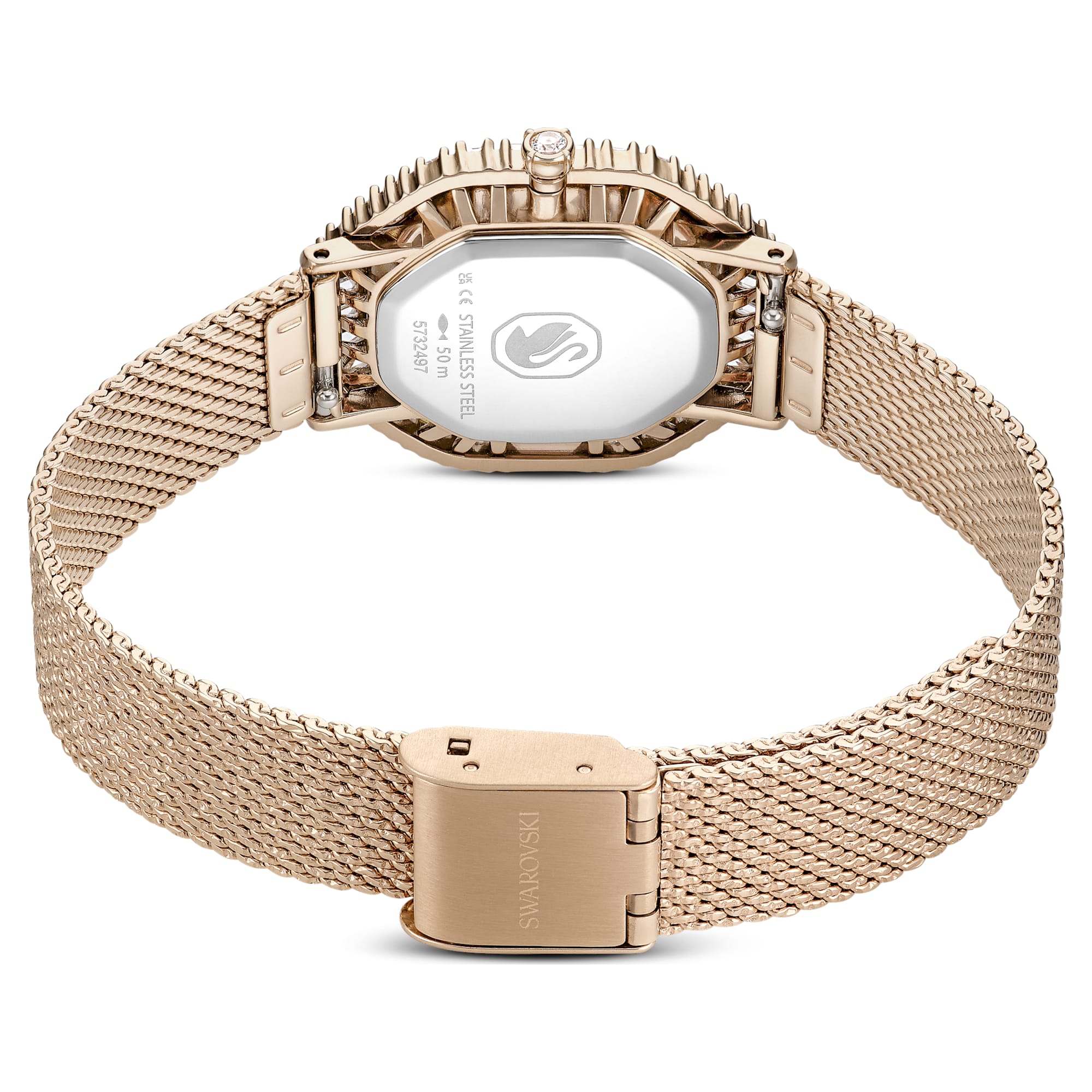 Matrix Octagon שעון Jewelry Watch בציפוי PVD שמפניה זהב