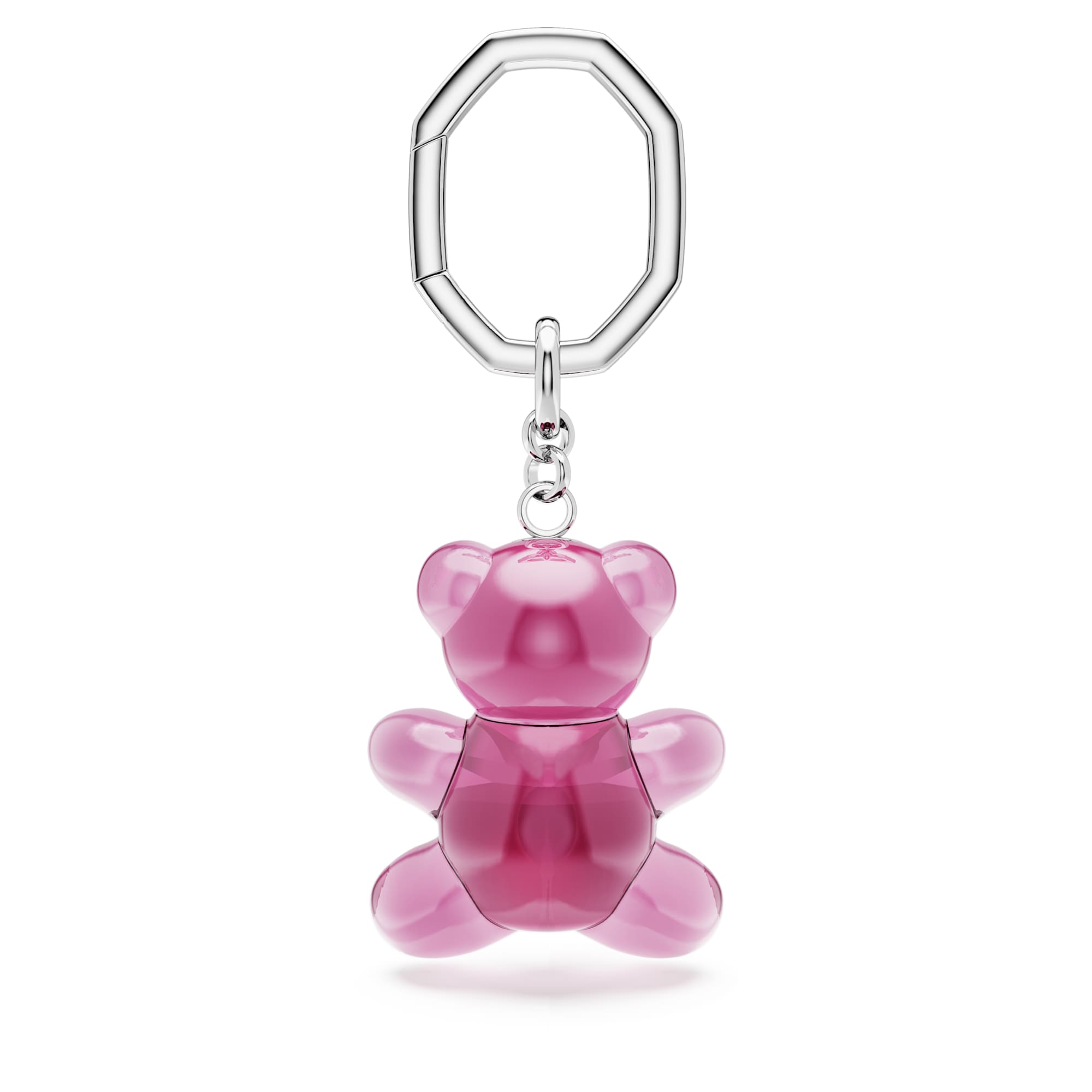 מניאטורות קריסטל Teddy בציפוי רודיום מבריק