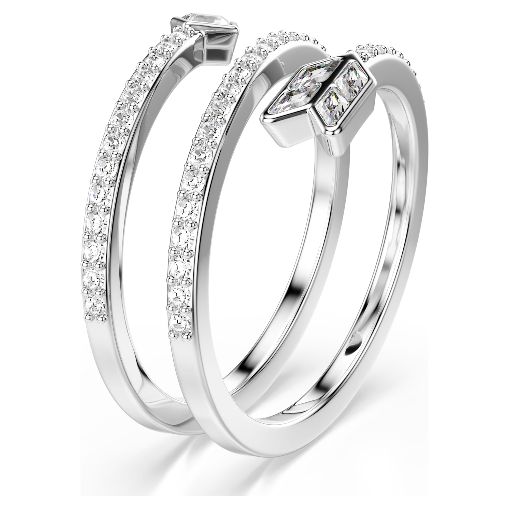 טבעת אידיליה מעוגלת בצורת חץ