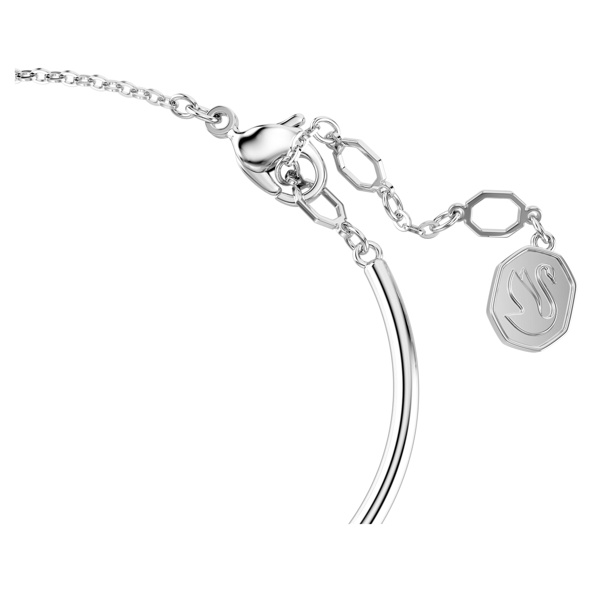 צמיד קשיח קונסטלה בציפוי רודיום