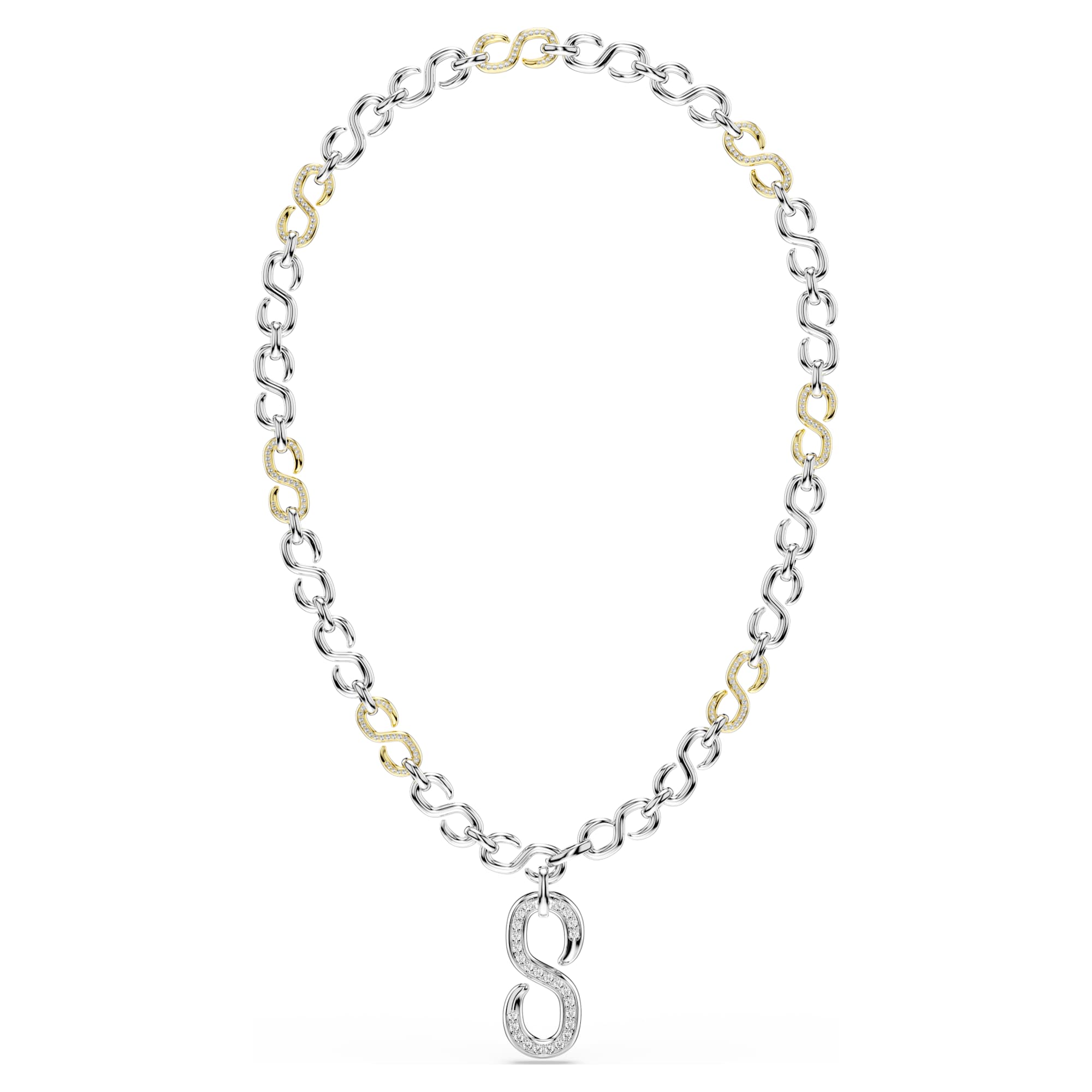 שרשרת מ אורכת דקסטרה בציפוי רודיום