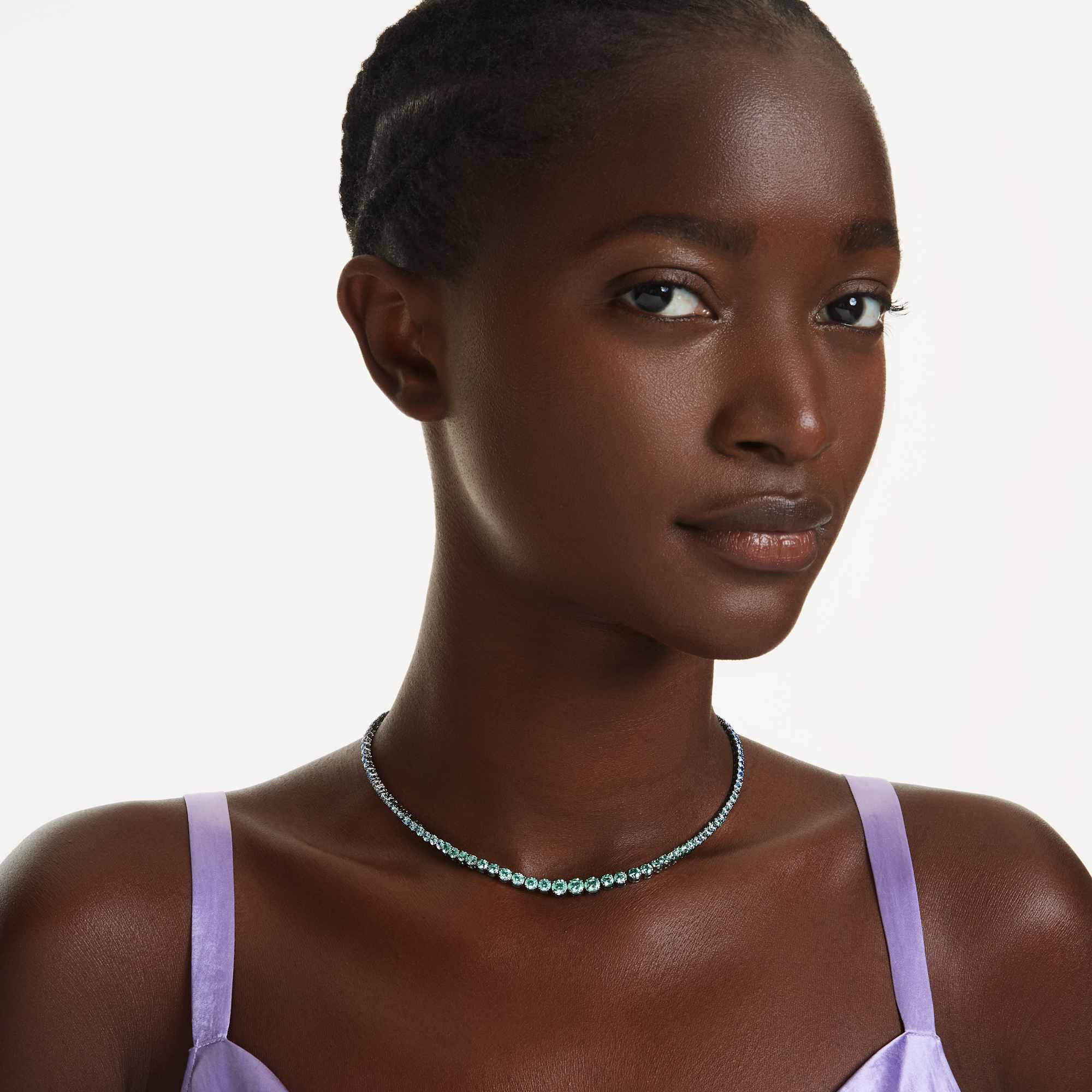 שרשרת טניס בציפוי רוטניום