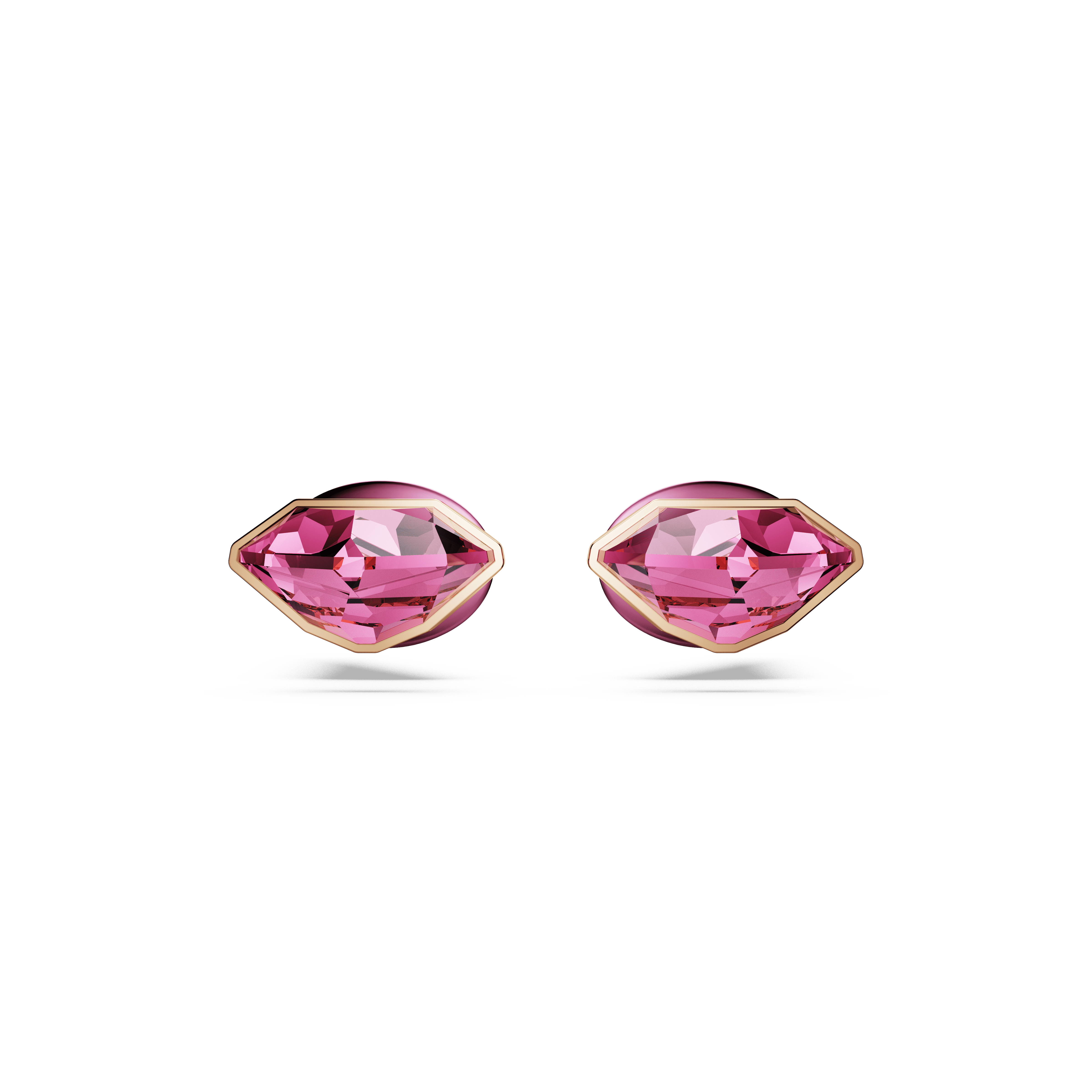 עגילים צמודים Lucent בצבע ורוד