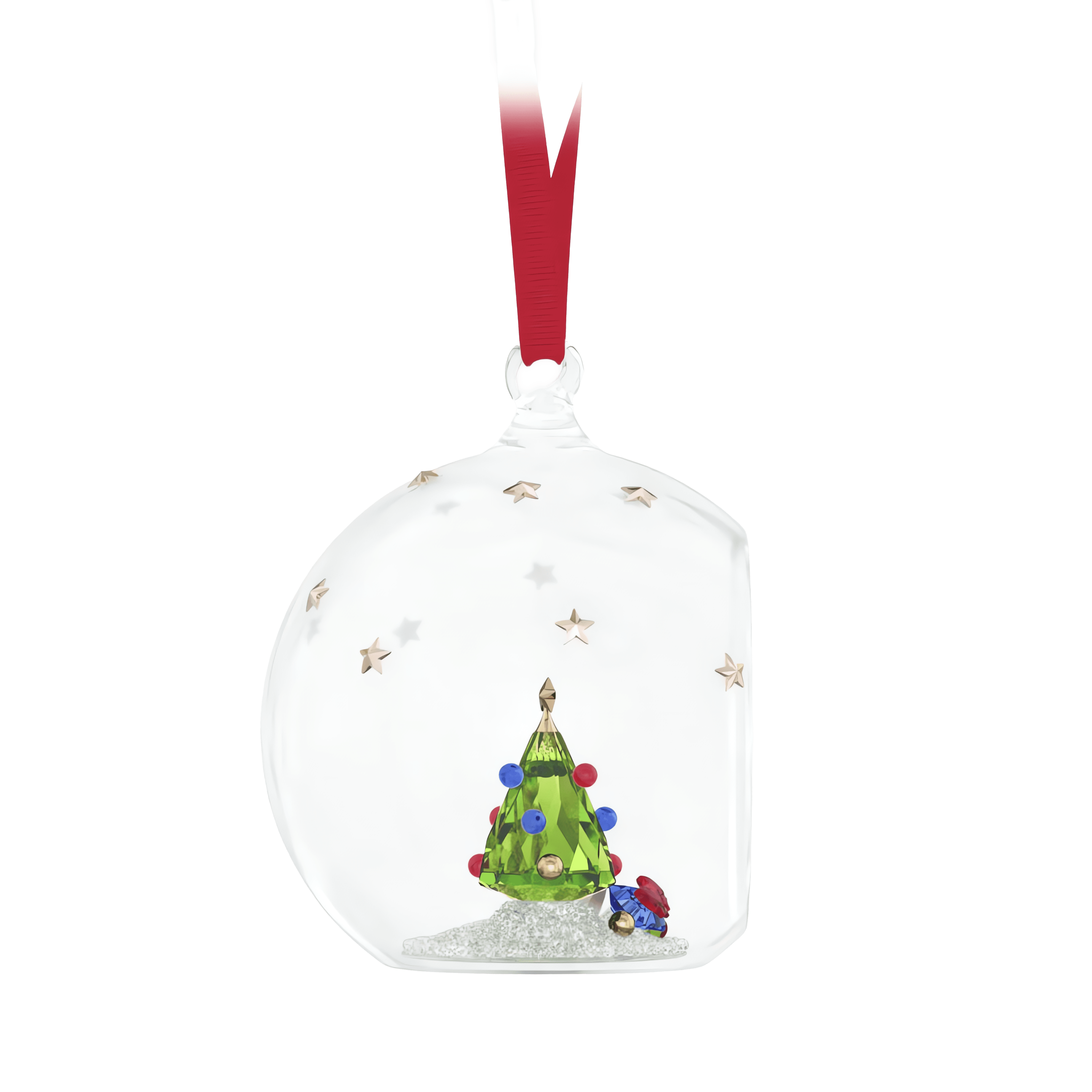 קישוט קריסטל Holiday Cheers בצבע ירוק