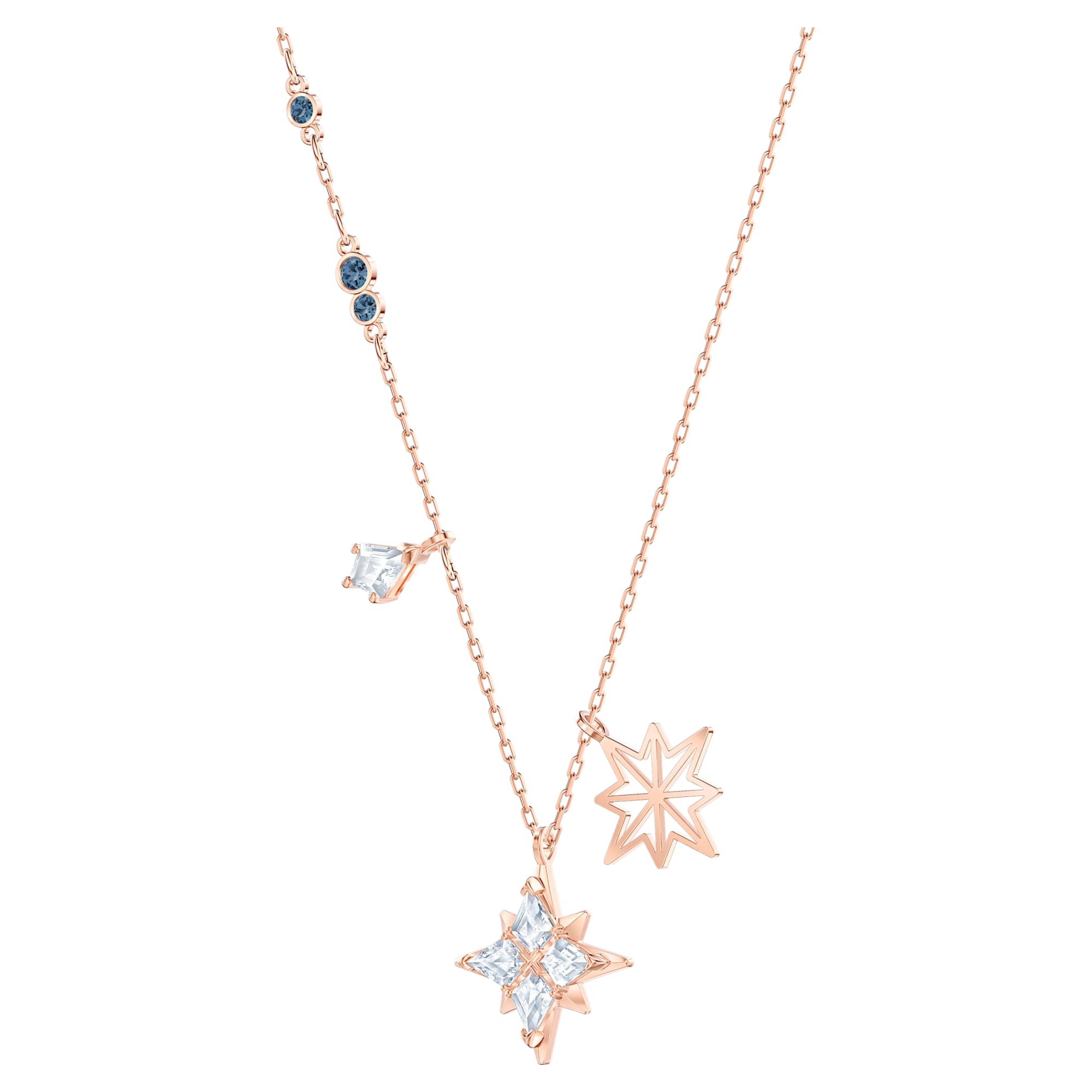 שרשרת Swa Symbol  רוז גולד מבריק SWAROVSKI
