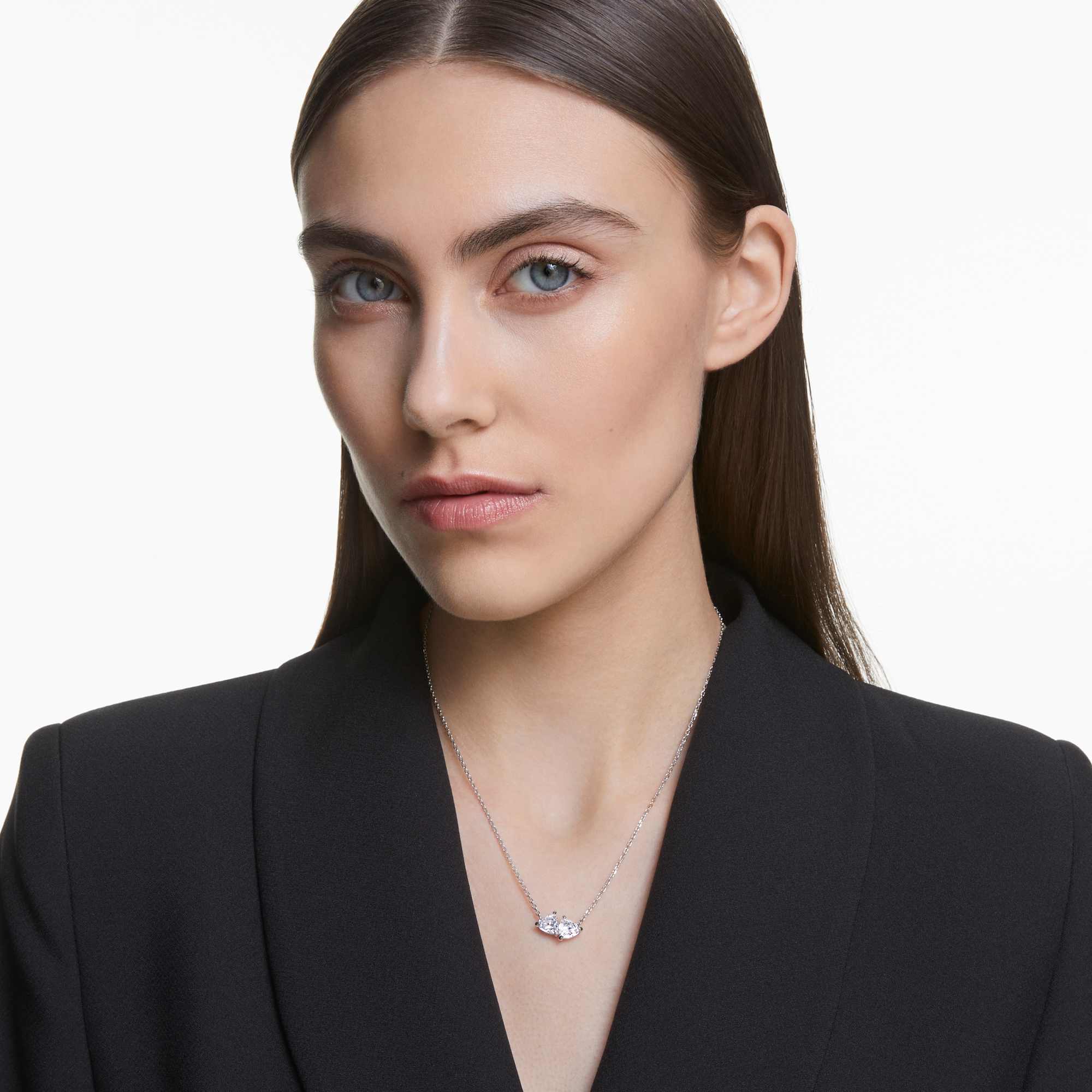 שרשרת Attract Soul  רודיום מבריק SWAROVSKI
