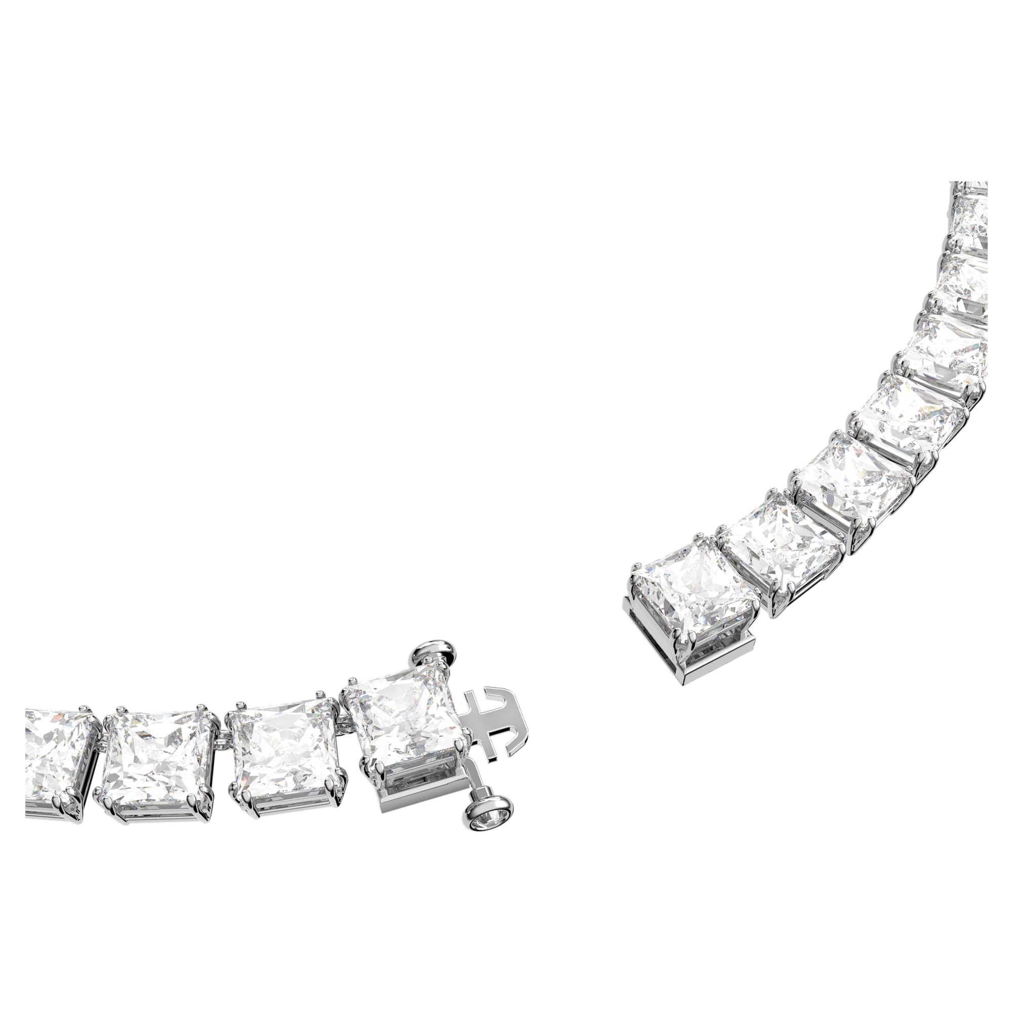 שרשרת Millenia בציפוי רודיום מבריק SWAROVSKI