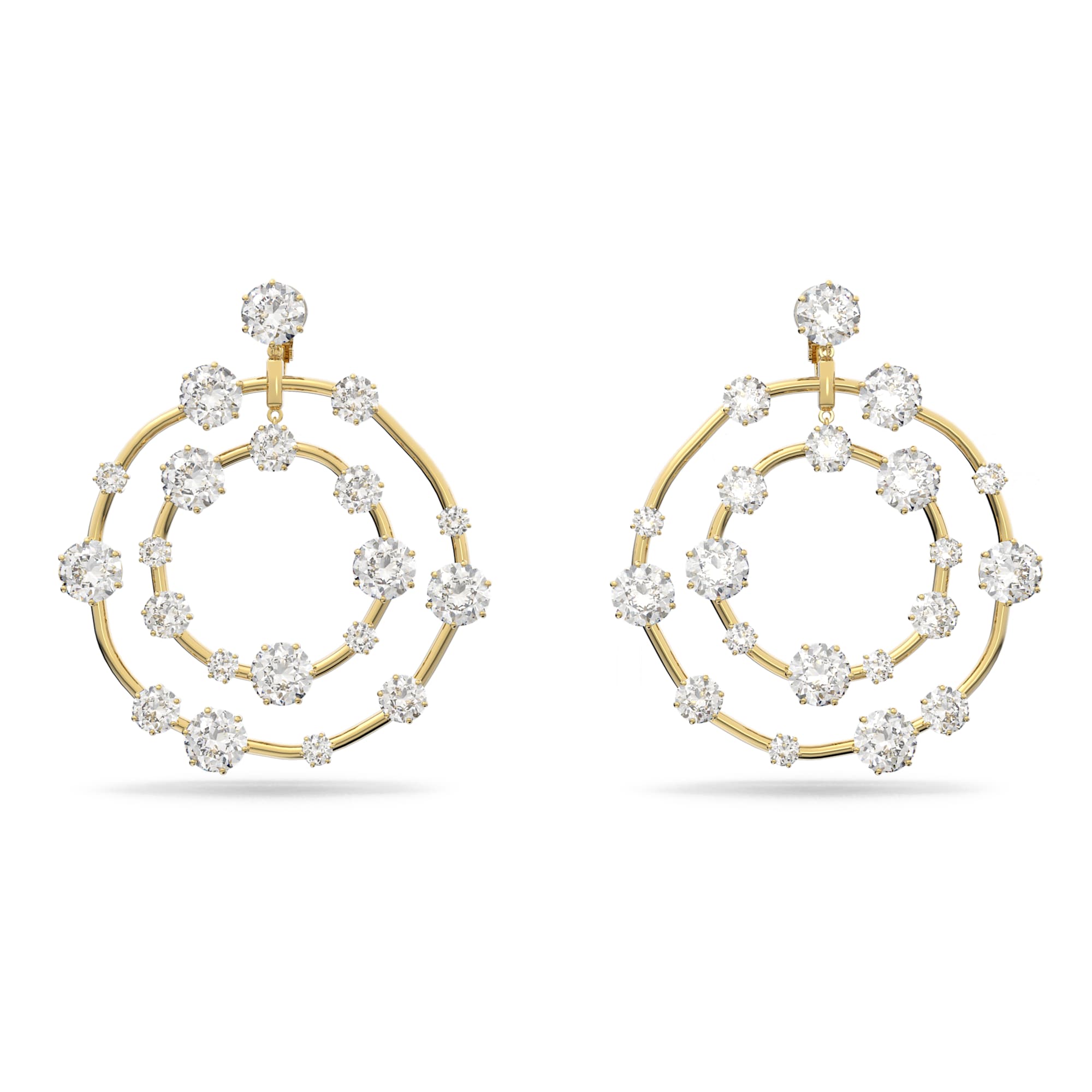 עגיל Constella  זהב SWAROVSKI