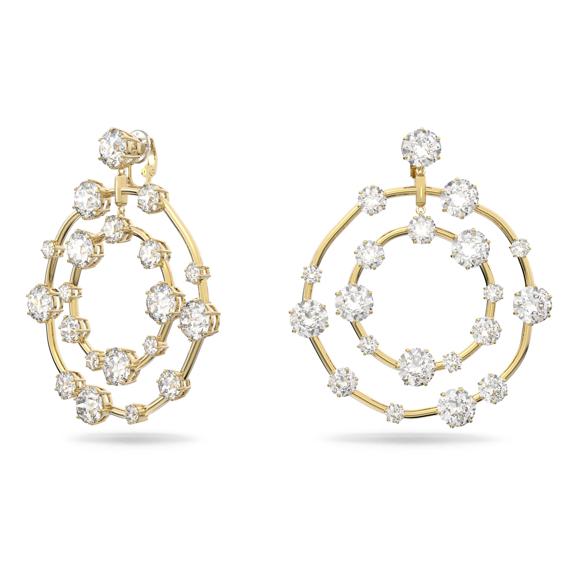 עגיל Constella  זהב SWAROVSKI