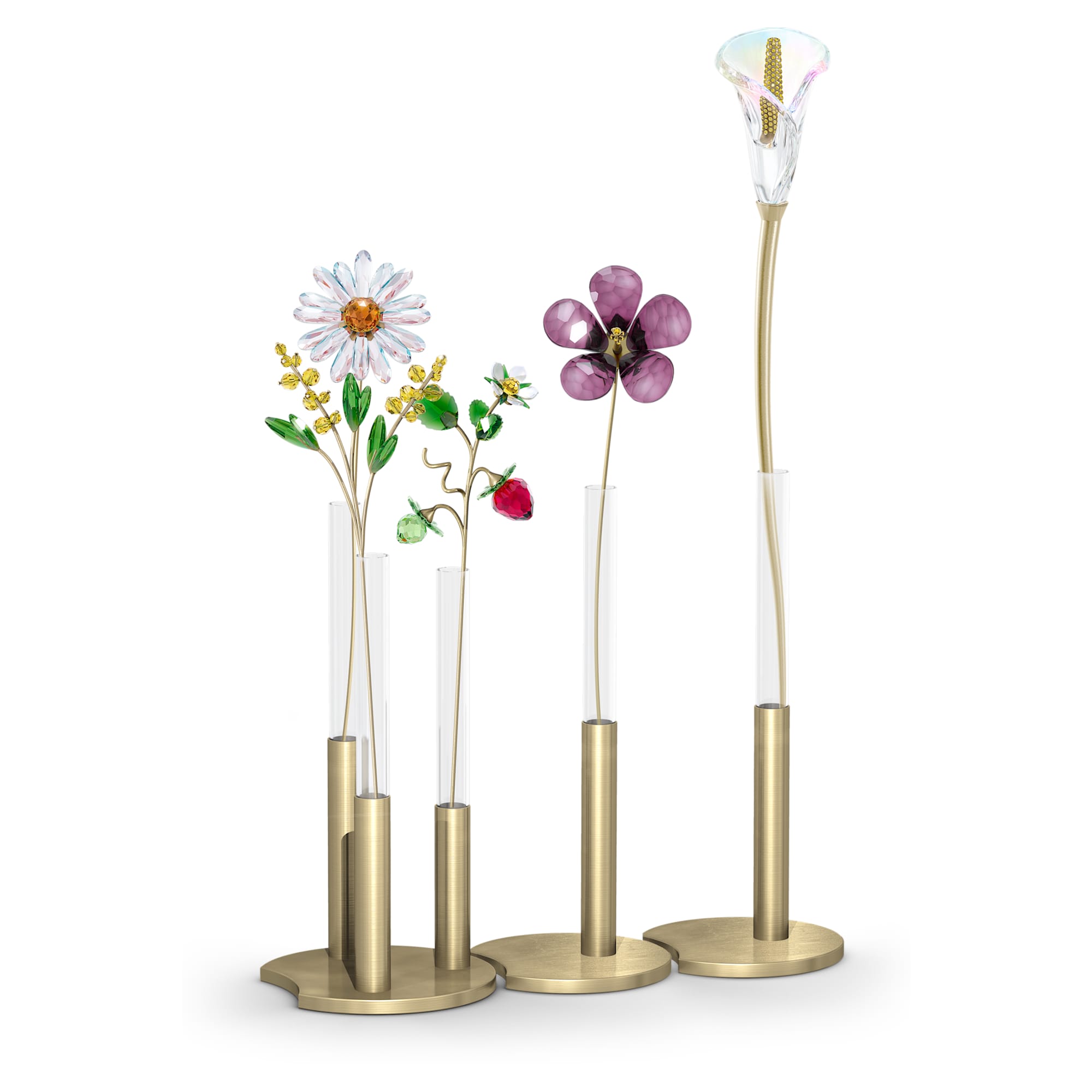 מינאטורות קריסטל Garden Tales Wild Strawberry  ירוק SWAROVSKI