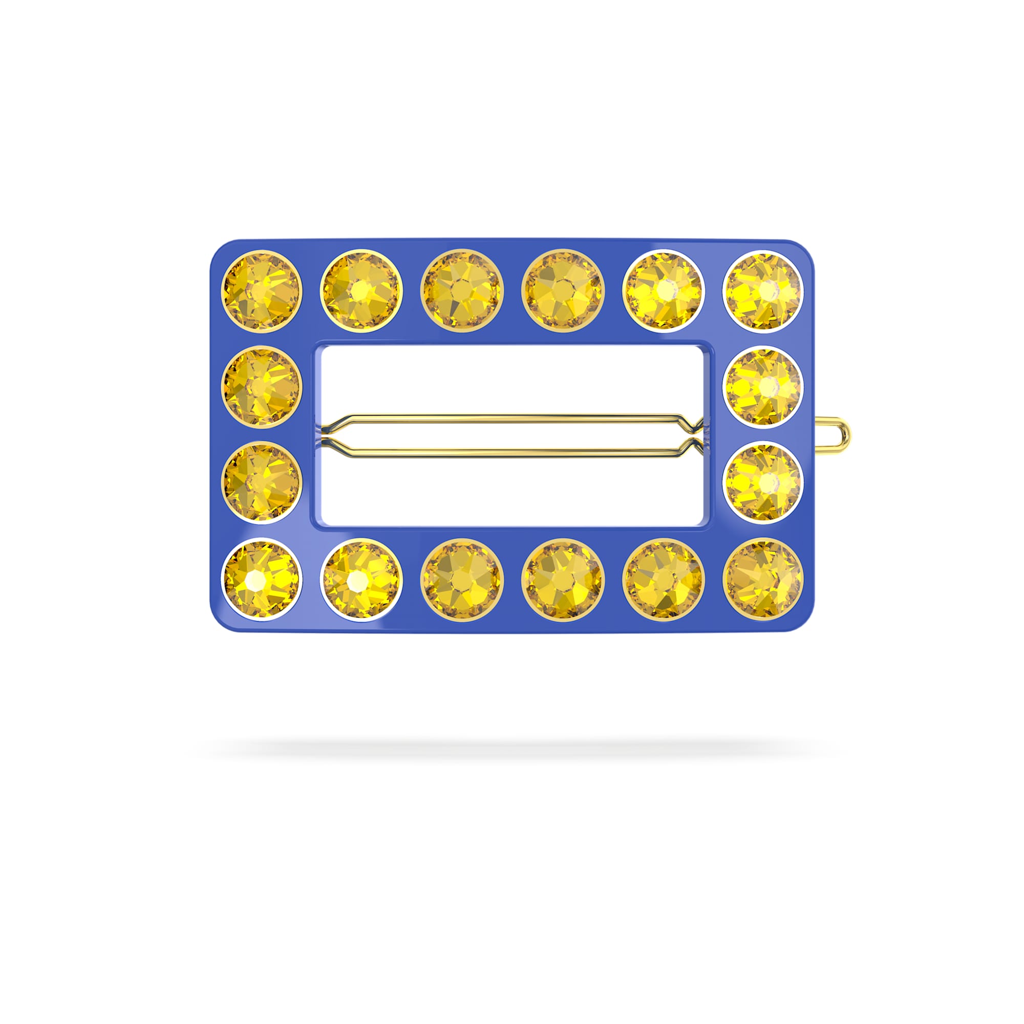 סיכה אביזר שיער קריסטלי בגוון זהב  צהוב SWAROVSKI