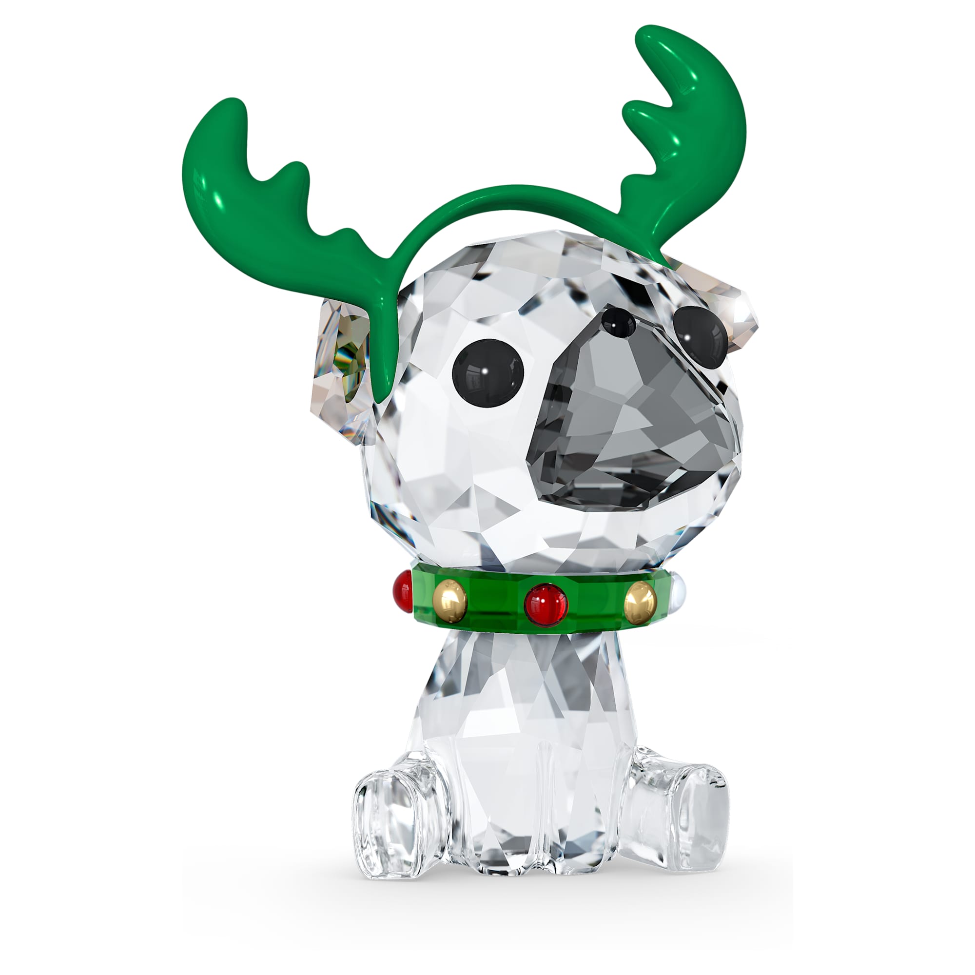 מינאטורות קריסטל Holiday Cheers Pug  קריסטל SWAROVSKI