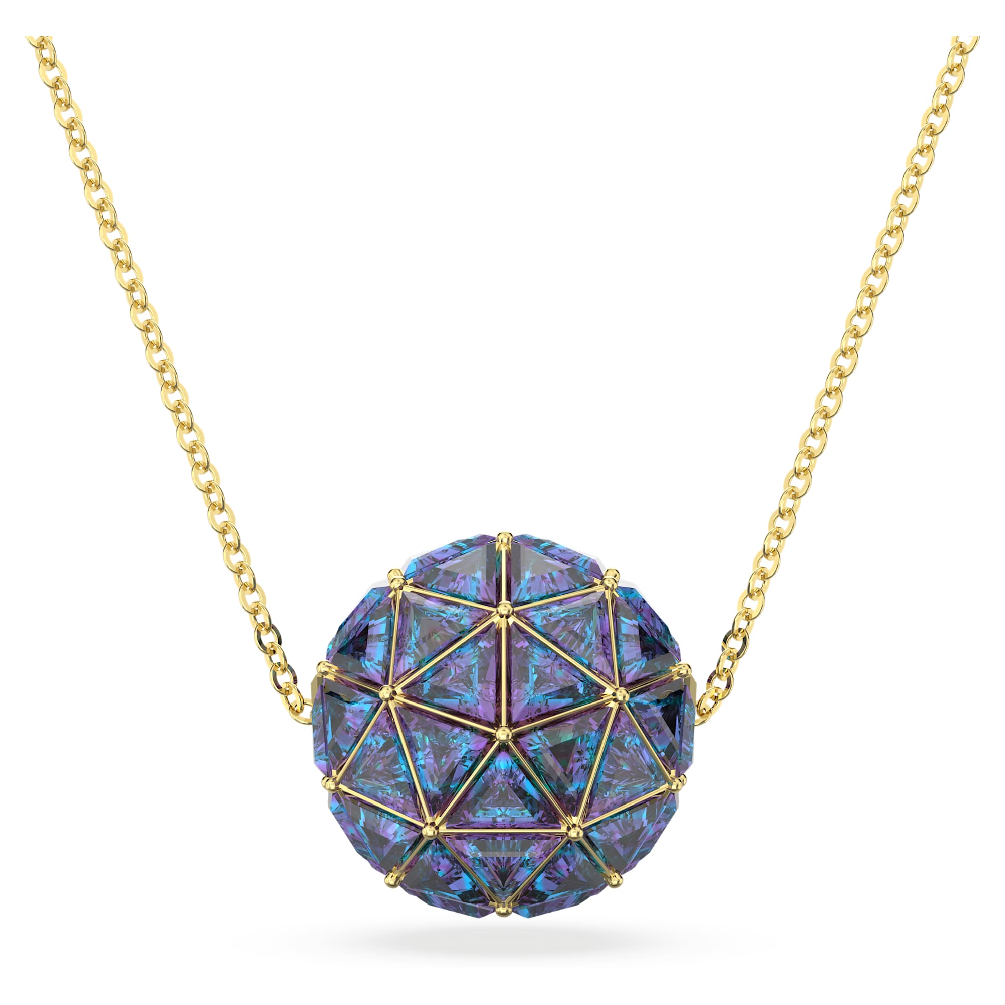 שרשרת Curiosa בציפוי זהב מבריק SWAROVSKI