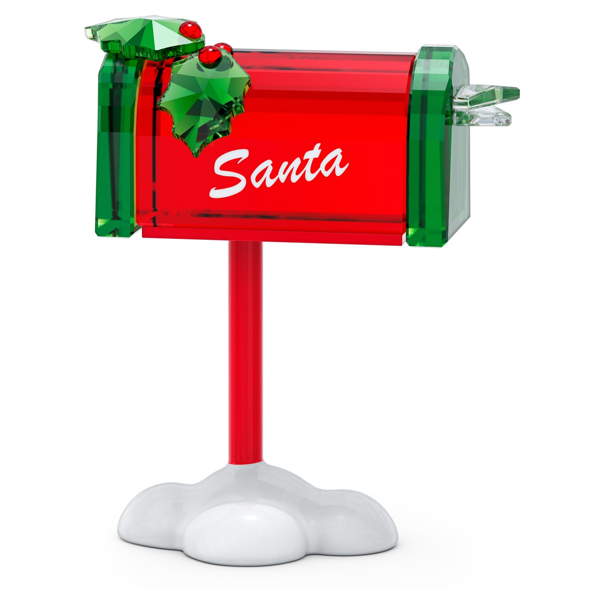 מינאטורות קריסטל Santa’s Mailbox  ירוק SWAROVSKI