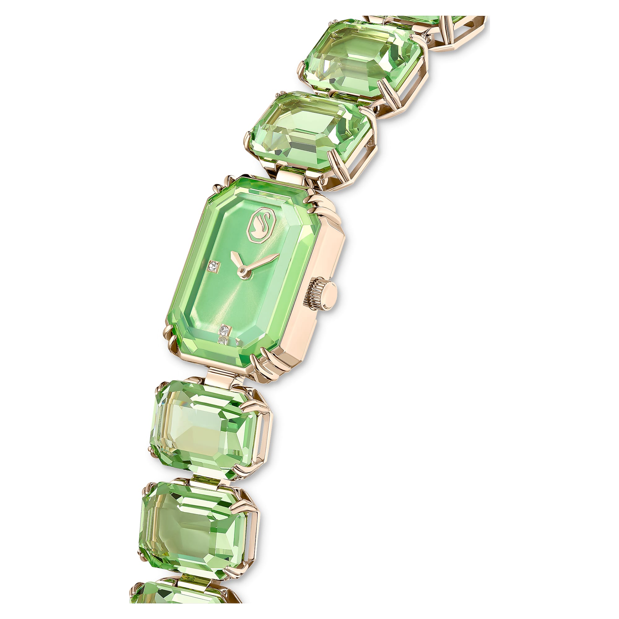 שעון Millenia Watch בציפוי PVD שמפניה זהב SWAROVSKI