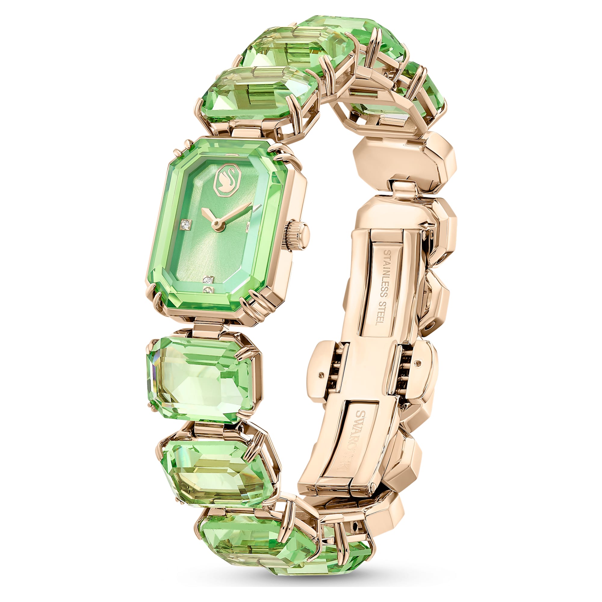 שעון Millenia Watch בציפוי PVD שמפניה זהב SWAROVSKI